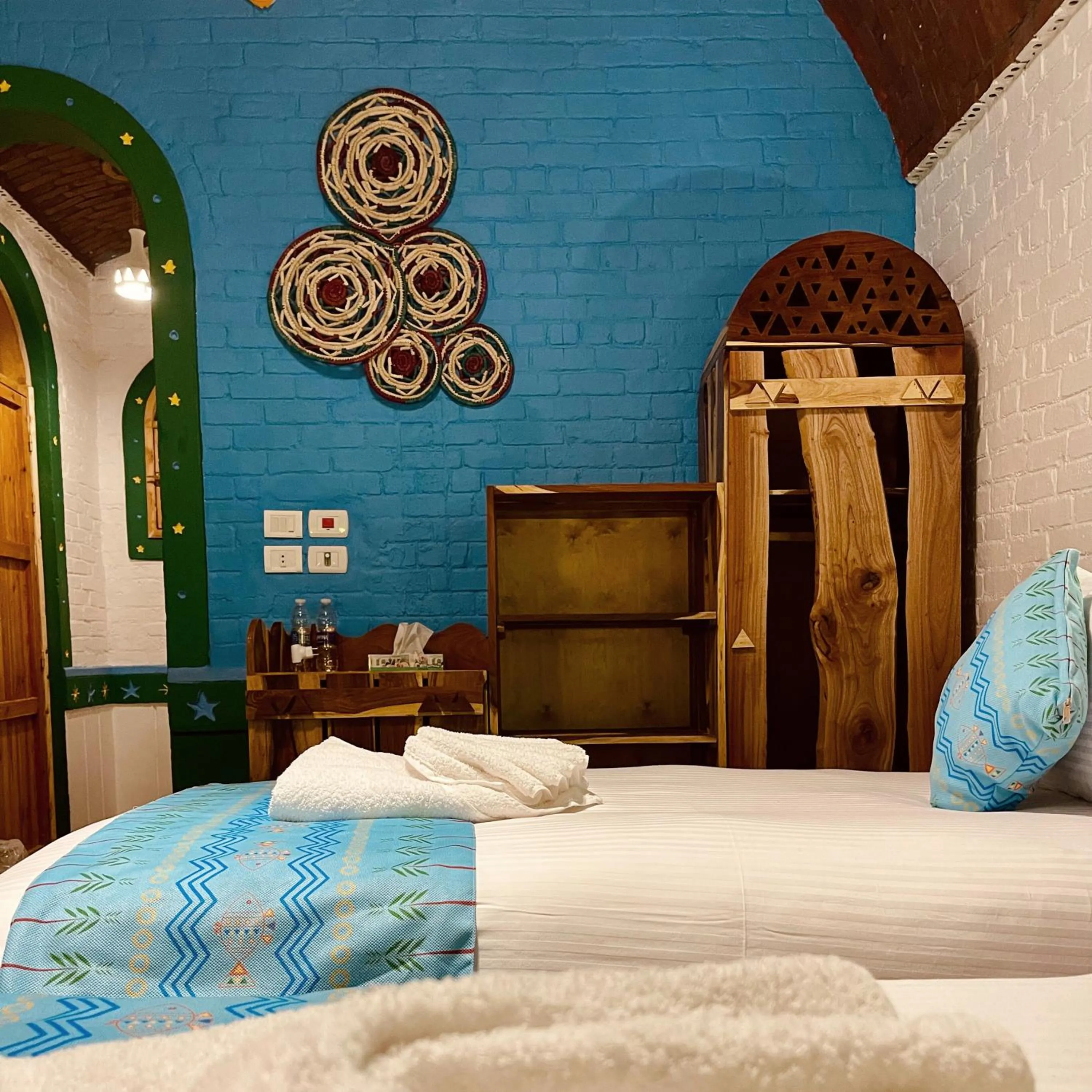 Bed in Kato Dool Wellness Resort