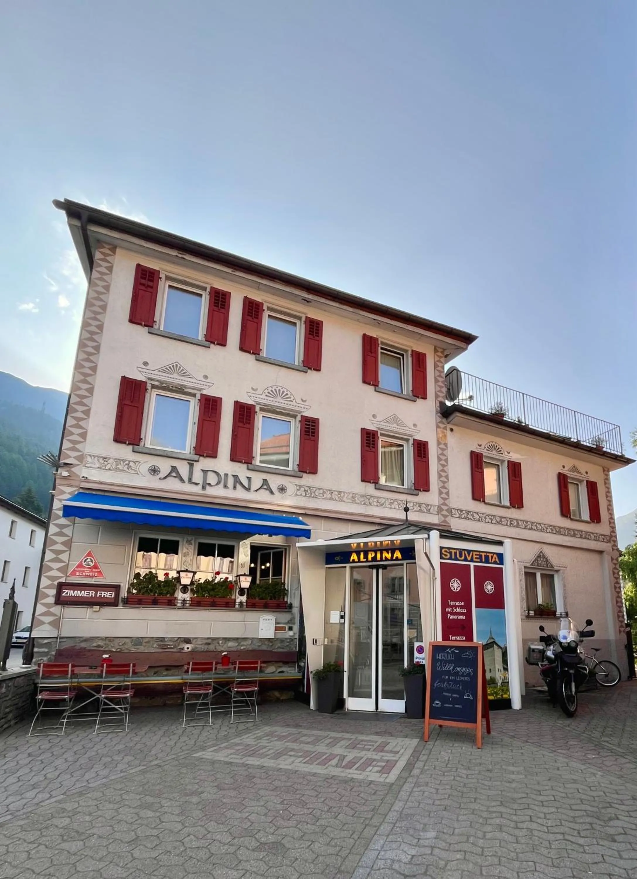 Property building in Hotel Alpina