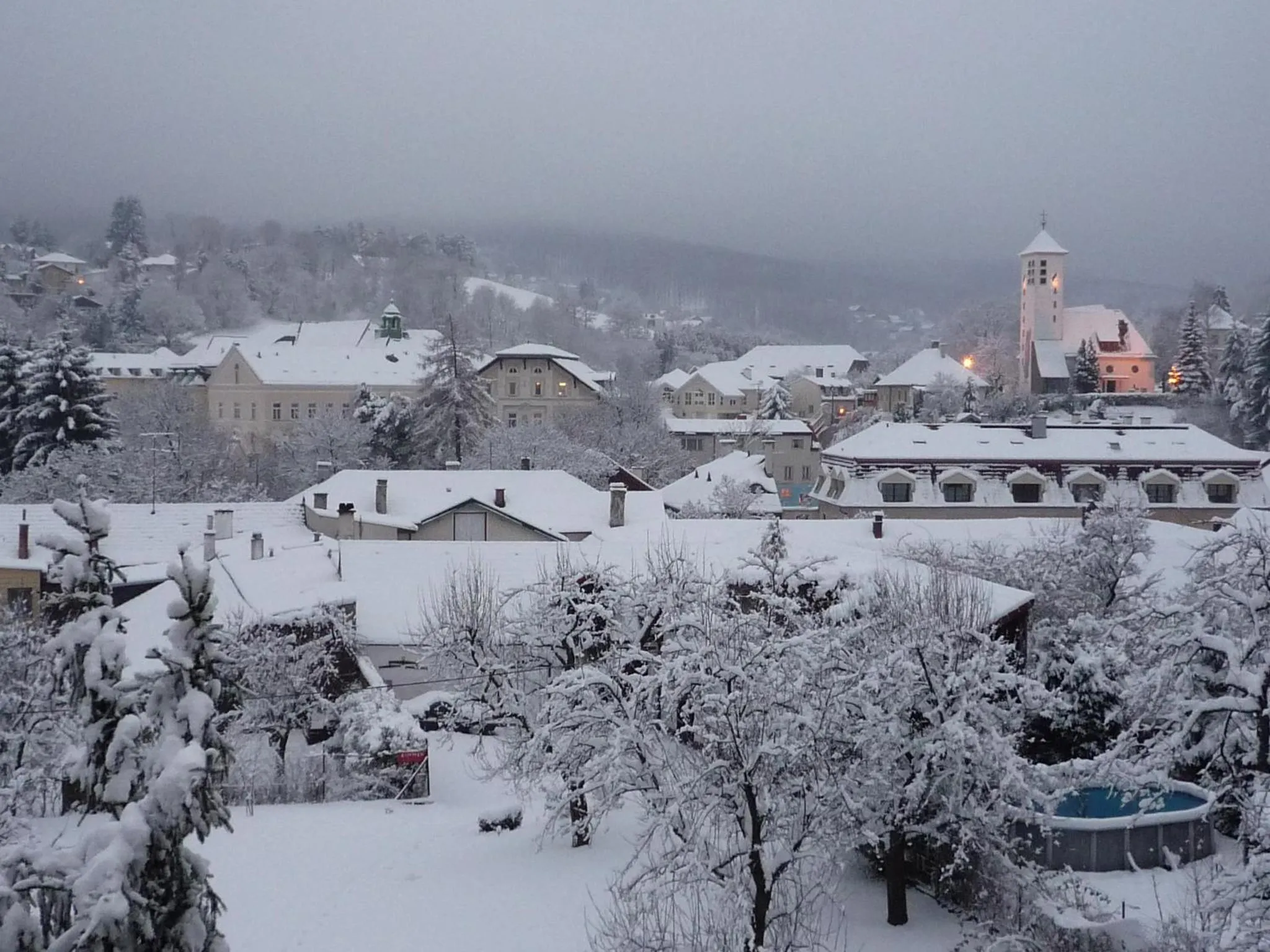Winter in Hotel Rosner