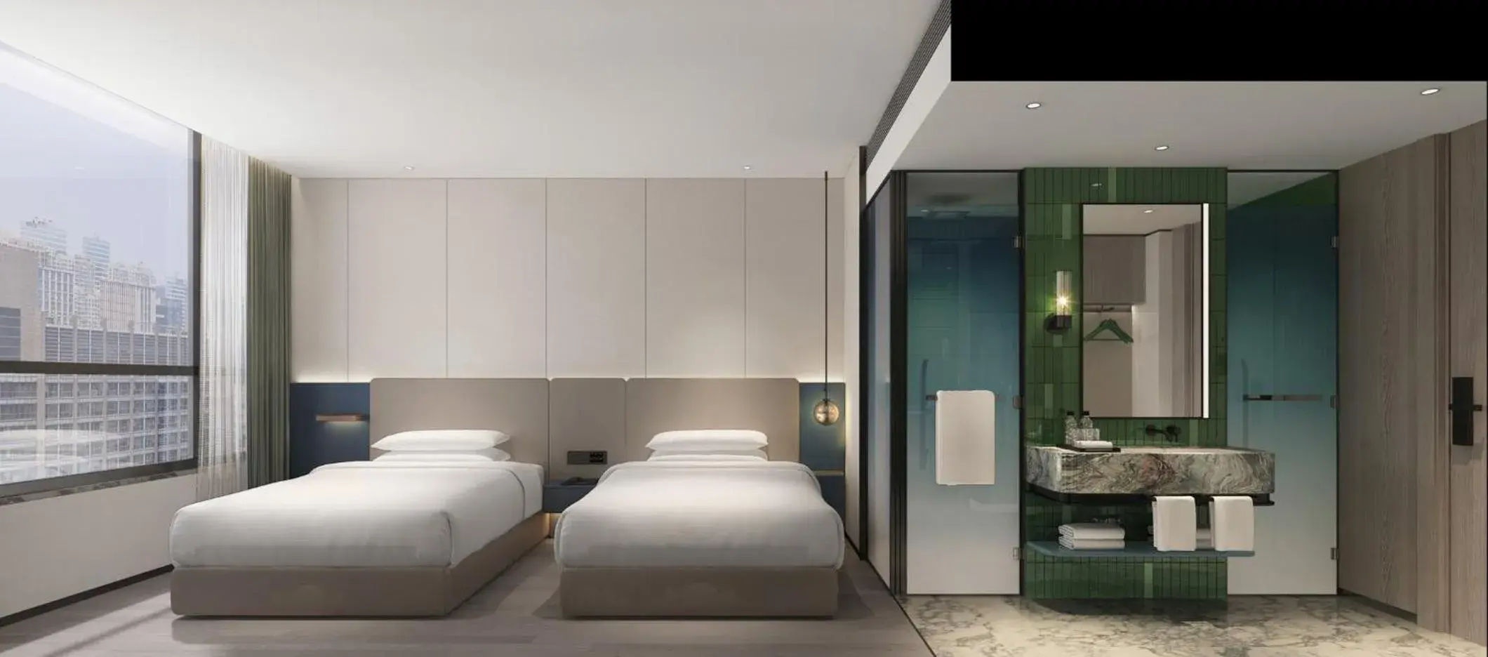 Standard Twin Room - East Wing in Holiday Inn Zhengzhou Zhongzhou by IHG Standard Twin Room - East Wing in Holiday Inn Zhengzhou Zhongzhou by IHG