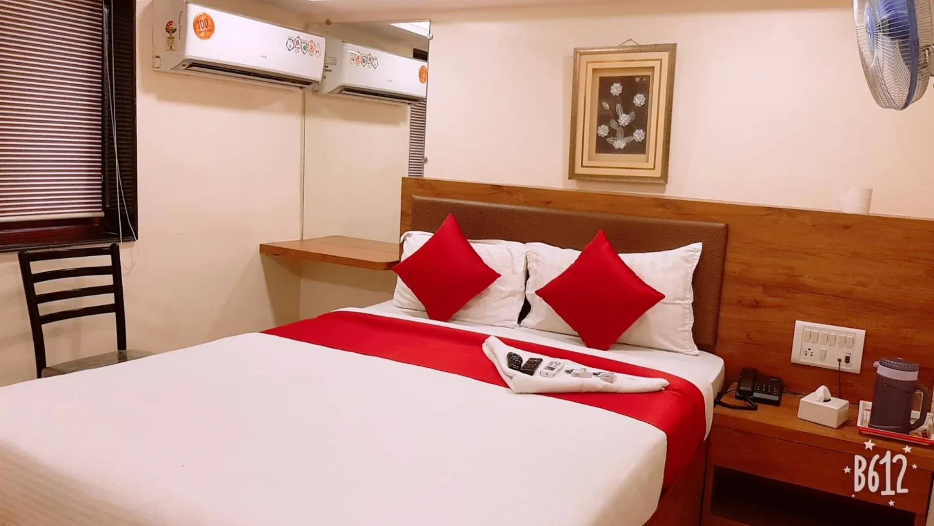 Bed in Hotel Happyland