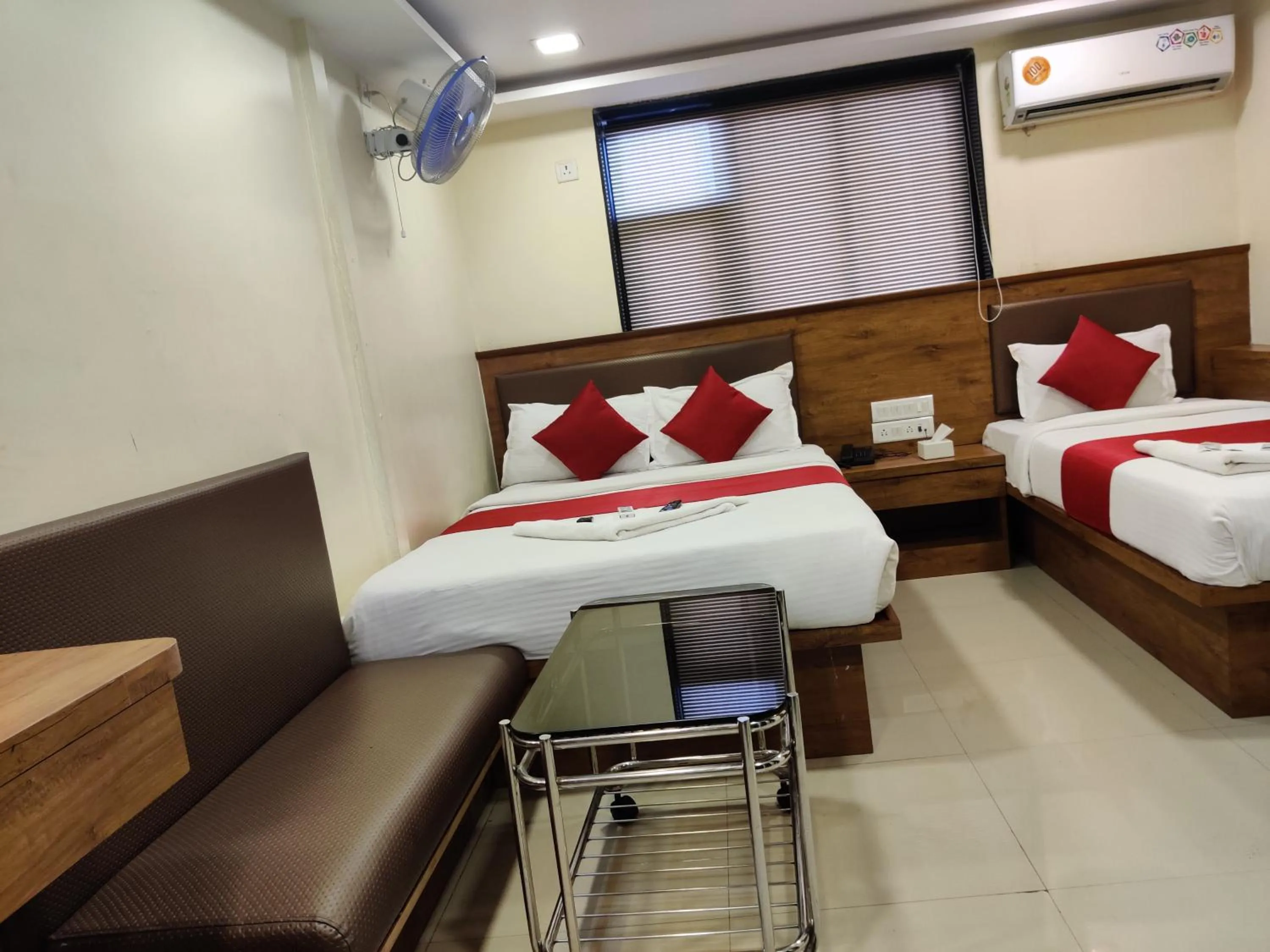 Bed in Hotel Happyland