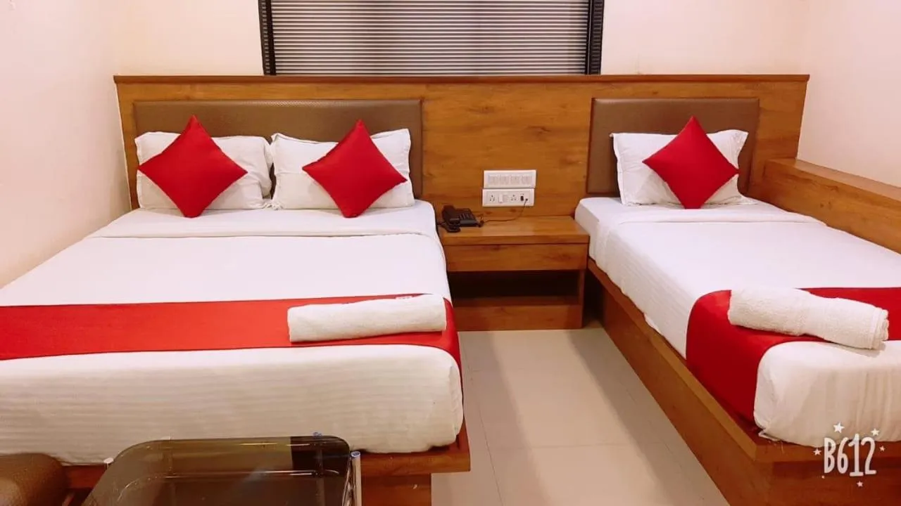 Bed in Hotel Happyland