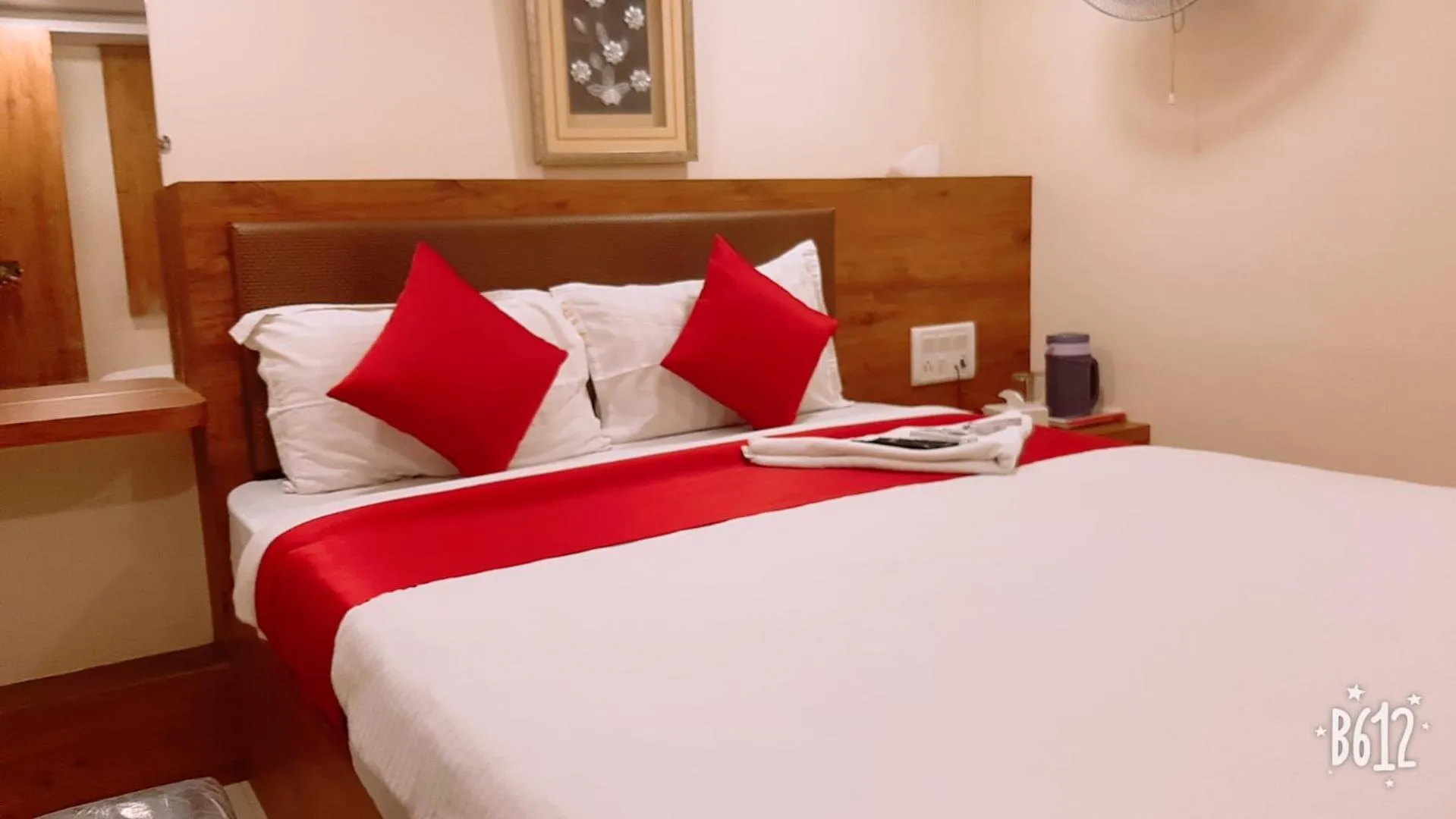 Bed in Hotel Happyland