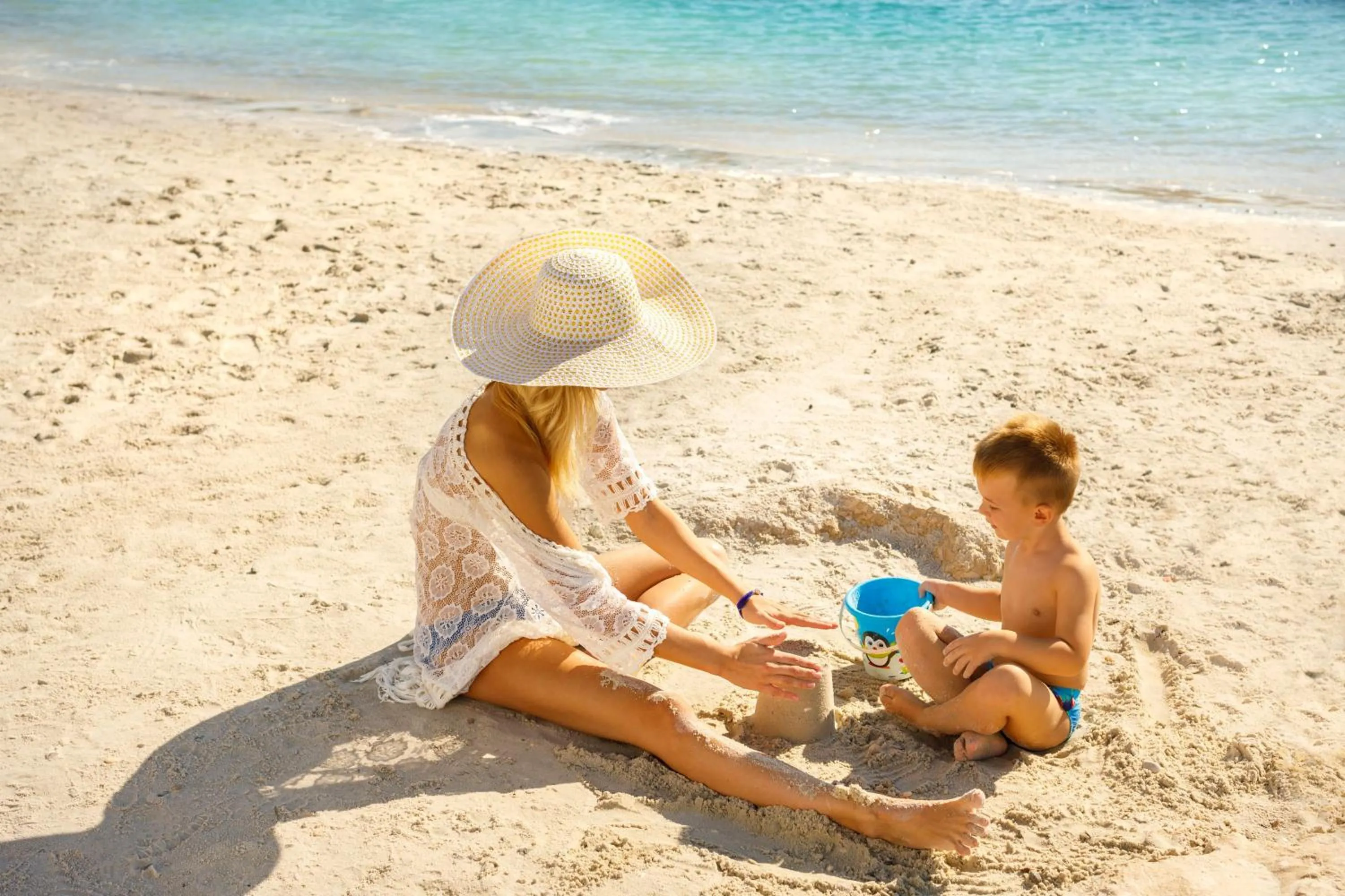 Beach in Valamar Tamaris Resort