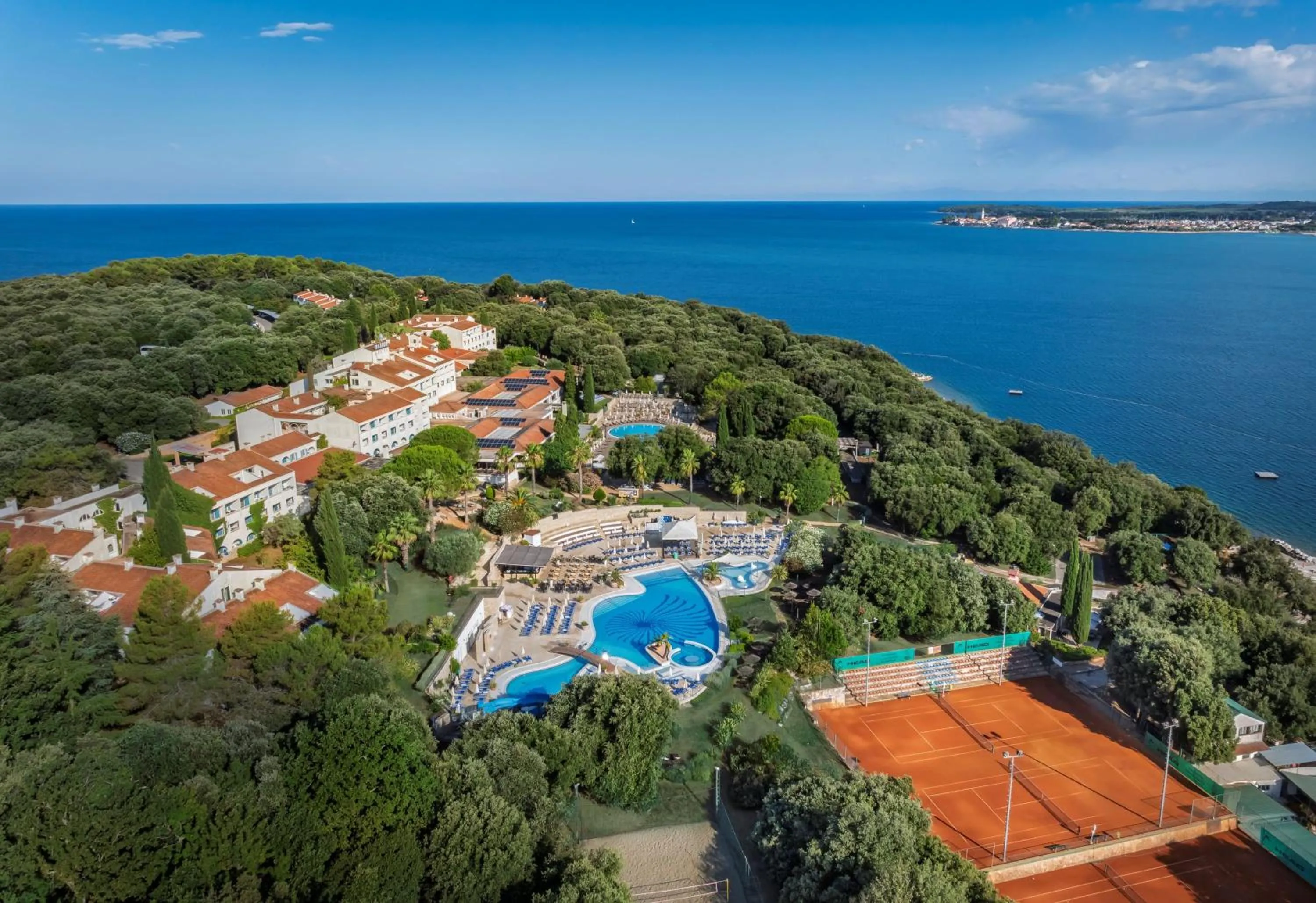 Bird's eye view in Valamar Tamaris Resort