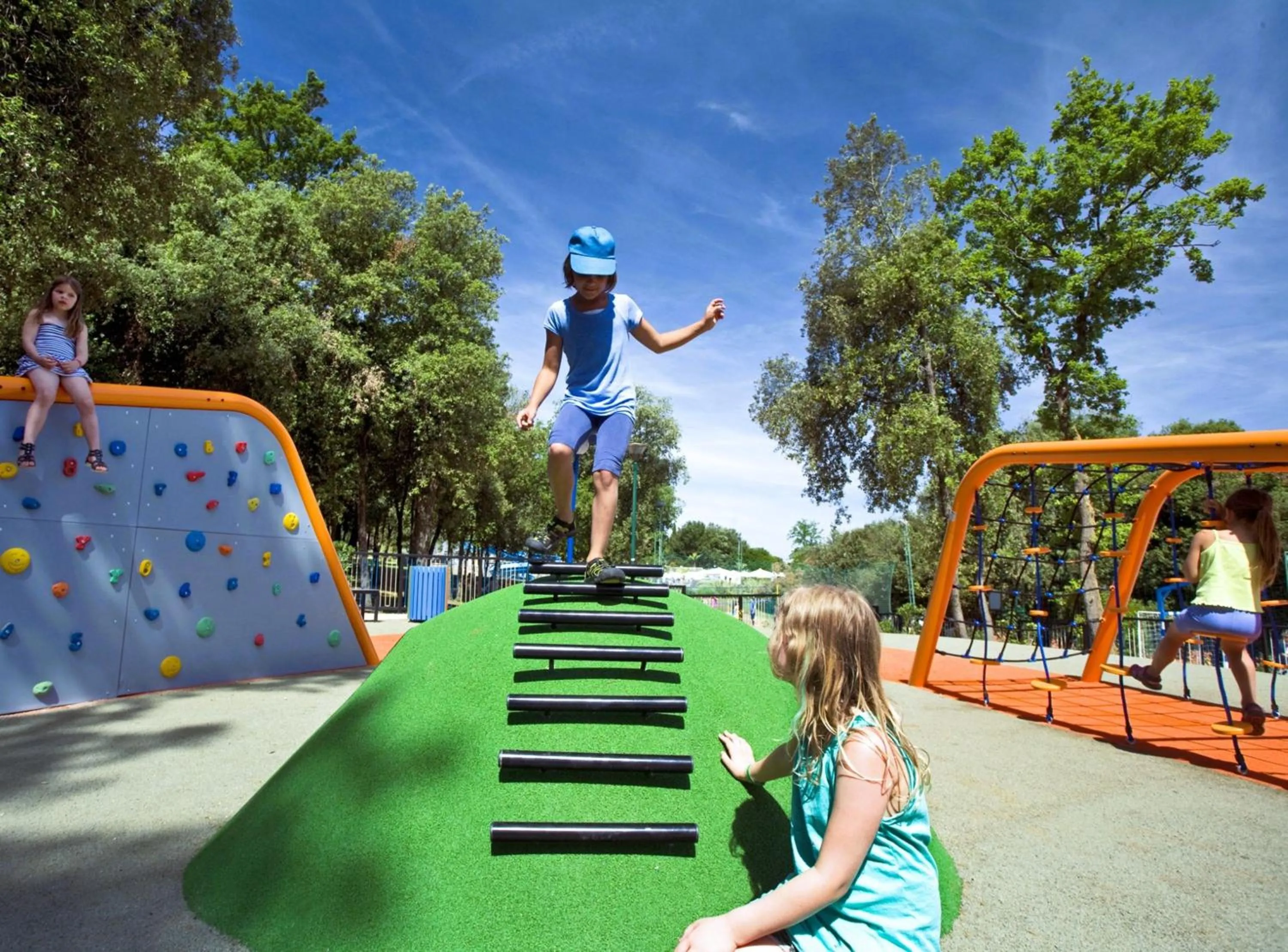 Children play ground in Valamar Tamaris Resort