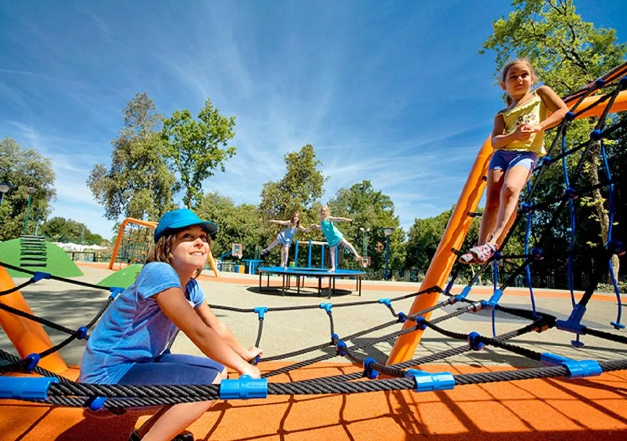 Children play ground in Valamar Tamaris Resort