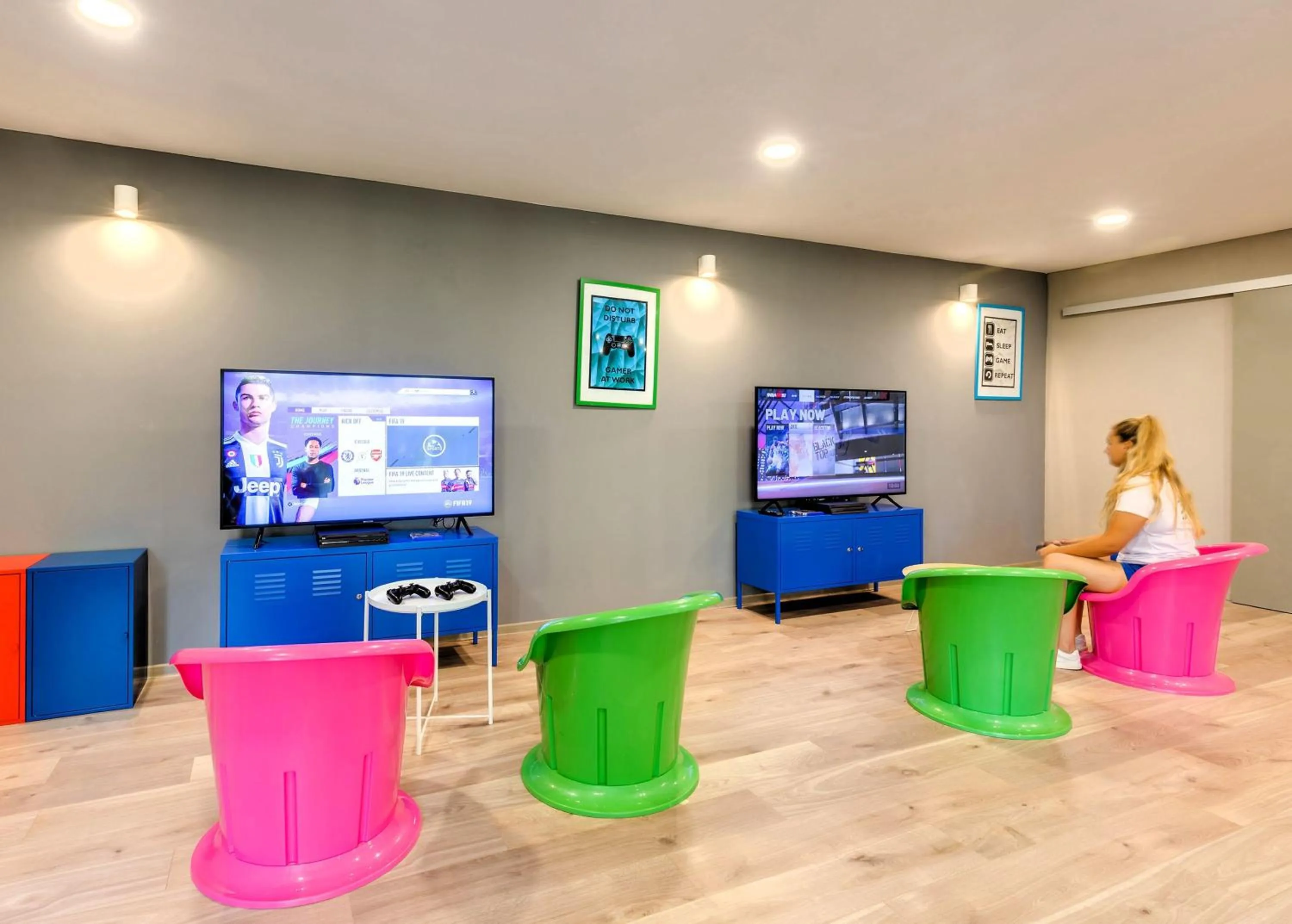 Game Room in Valamar Tamaris Resort