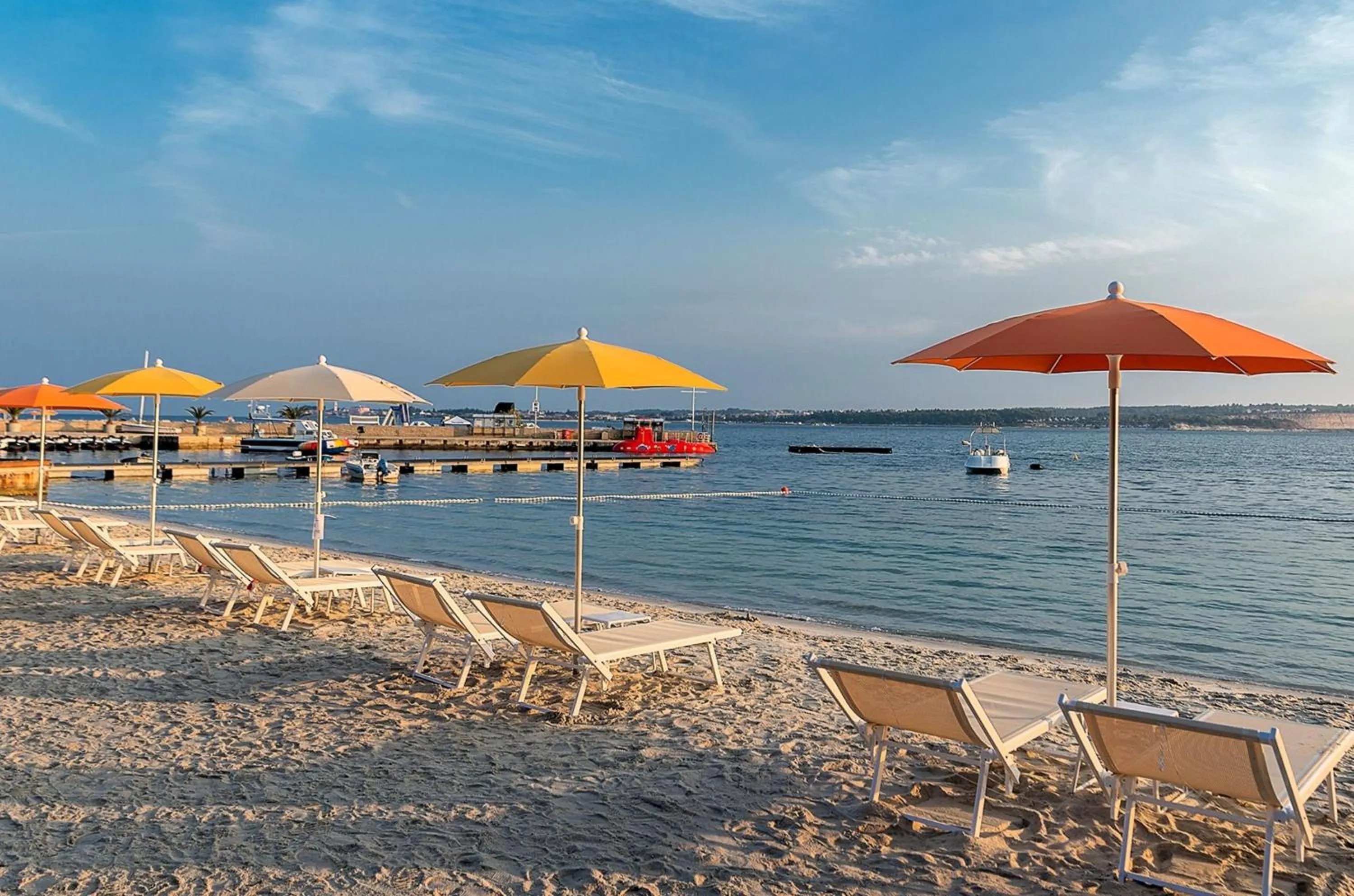 Beach in Valamar Tamaris Resort