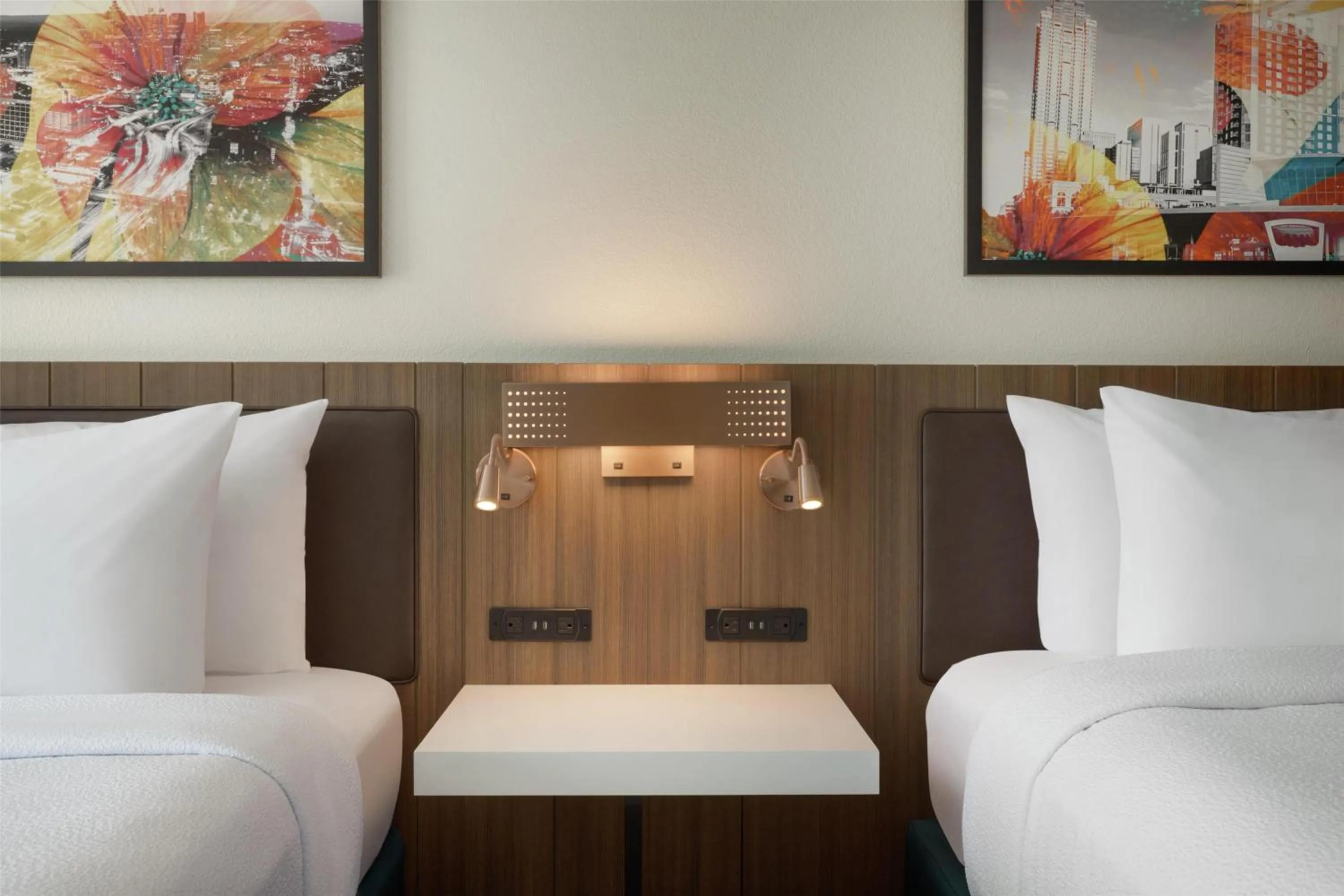 Bed in Hilton Garden Inn Atlanta Downtown