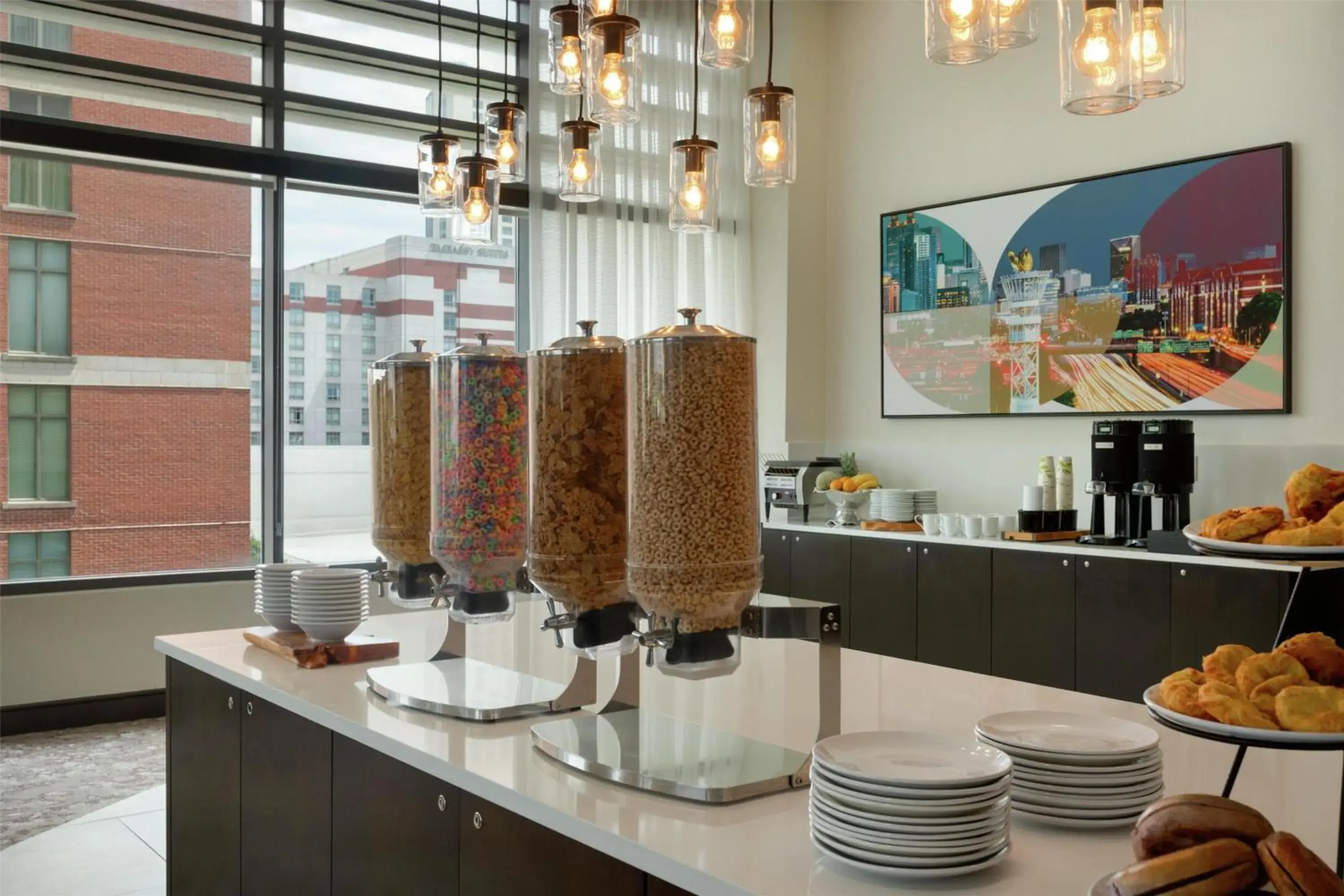 Breakfast in Hilton Garden Inn Atlanta Downtown Breakfast in Hilton Garden Inn Atlanta Downtown