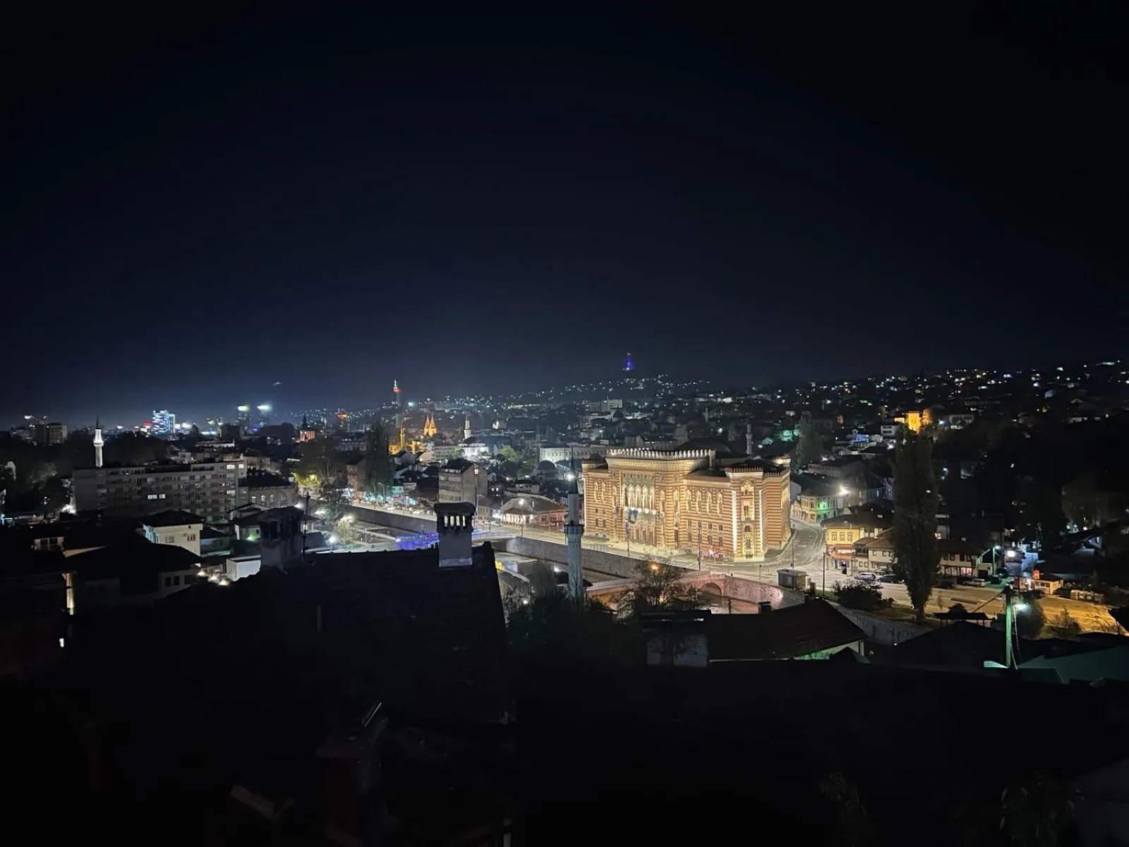 City view in Hotel Herc Sarajevo