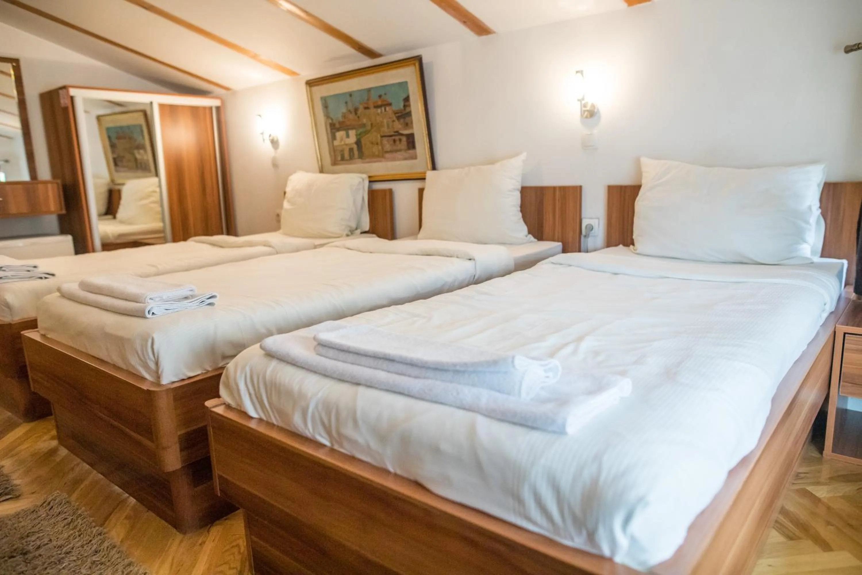 Bedroom, Bed in Hotel Herc Sarajevo