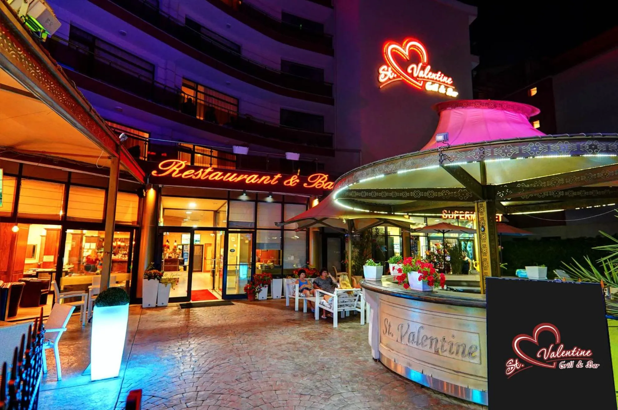Lounge or bar in Hotel St Valentine all inclusive