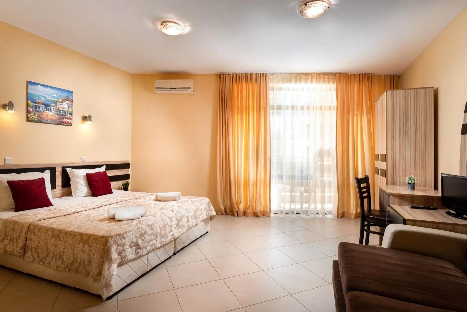 Bed in Hotel St Valentine all inclusive
