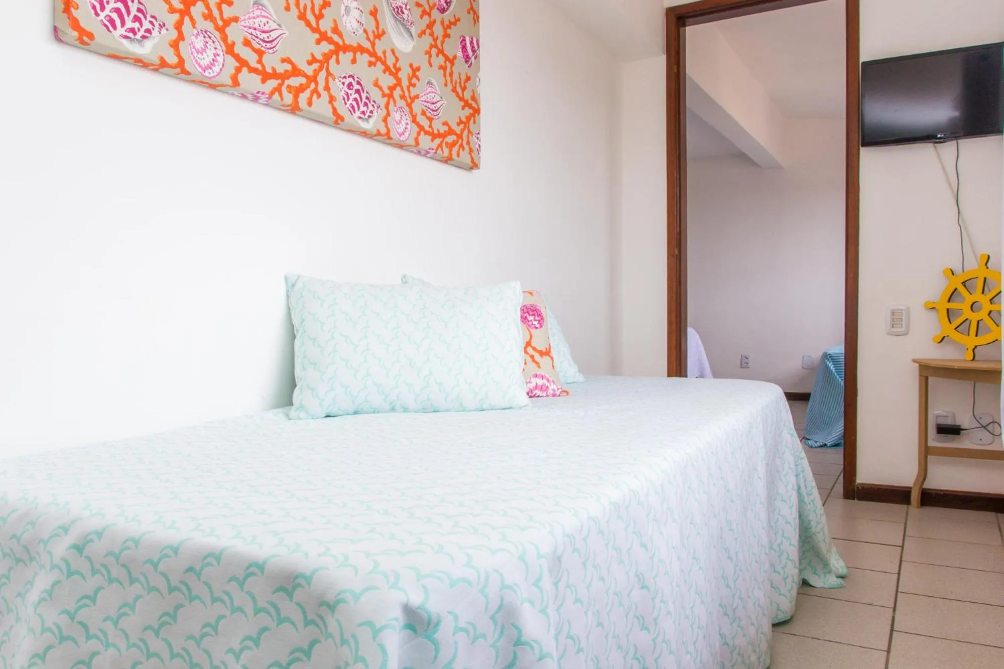 Bed in Viva Búzios Flats