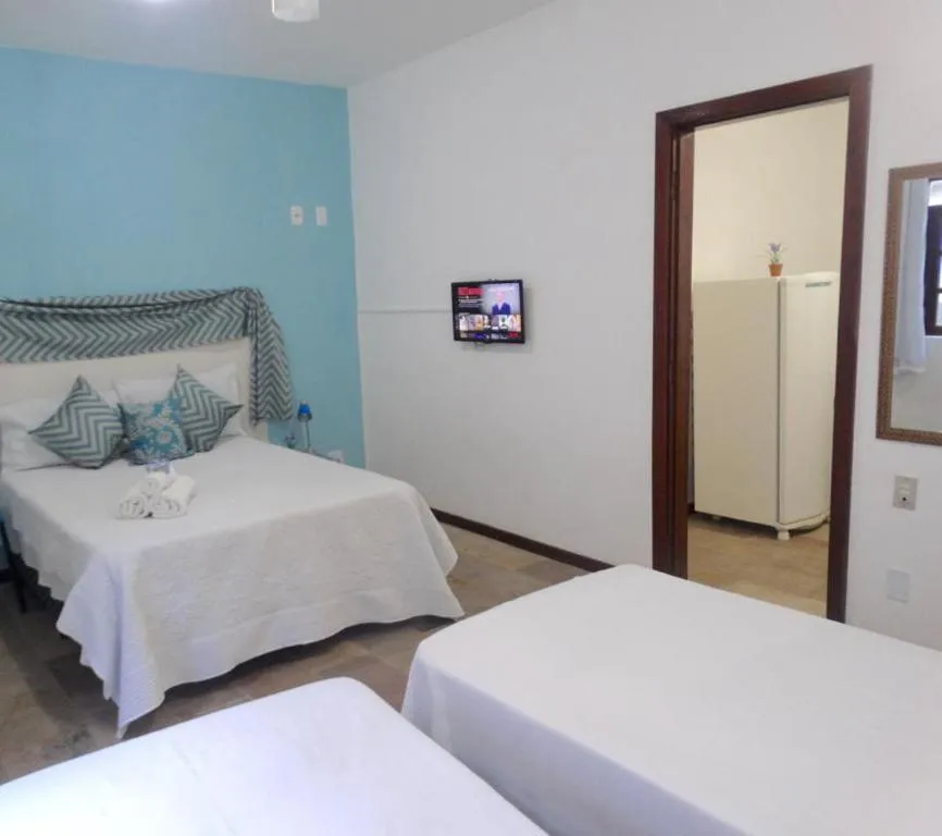 Bed in Viva Búzios Flats