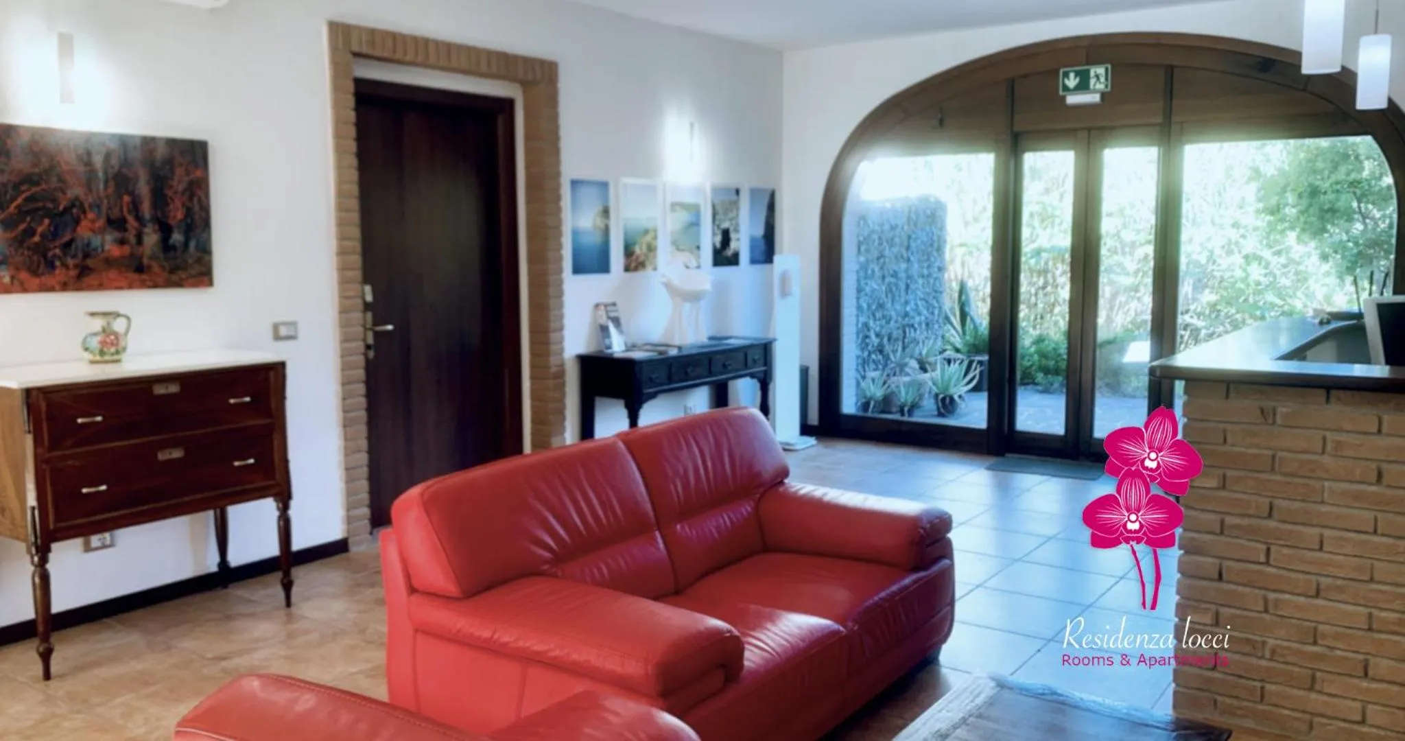 Lobby or reception in Residenza Locci - Rooms & Apartments