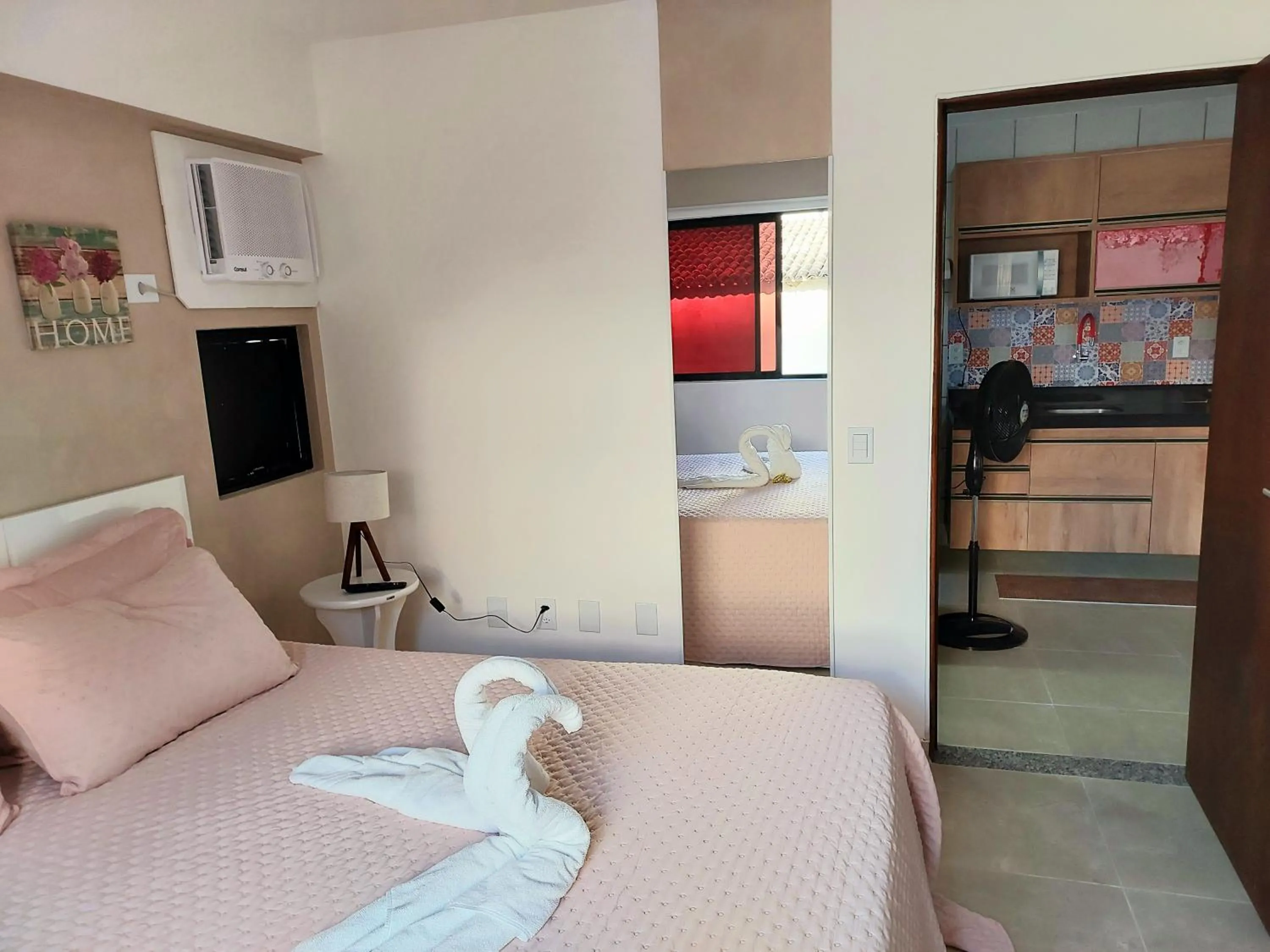 Bed in Apartamento Vernazza Jatiuca