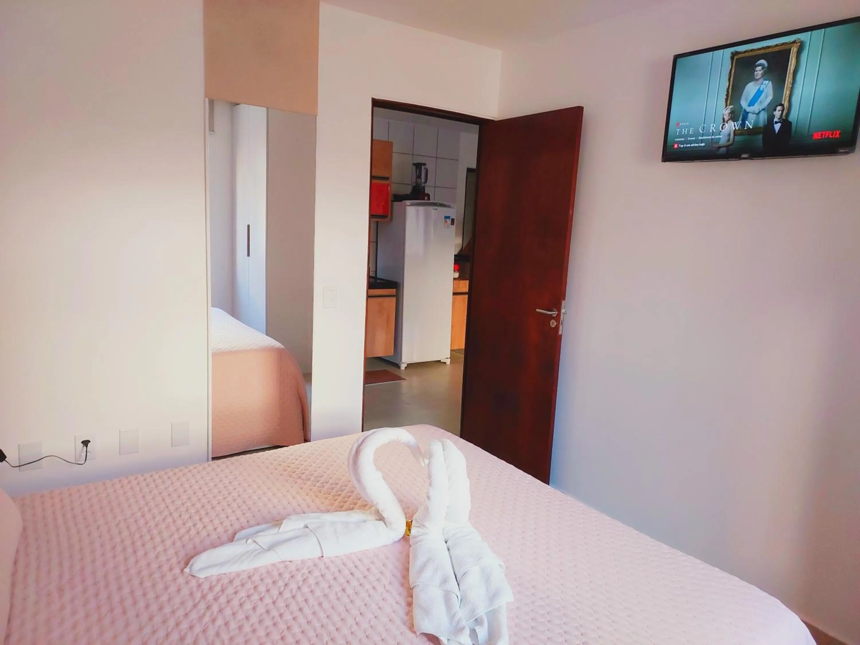 Bed in Apartamento Vernazza Jatiuca