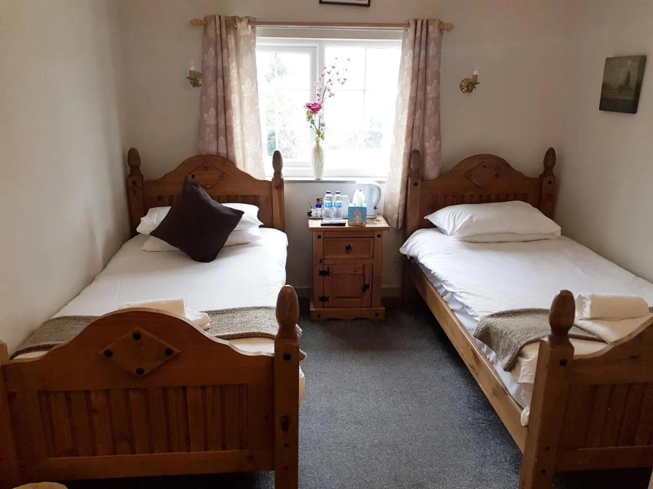 Bed in Littledean House Hotel