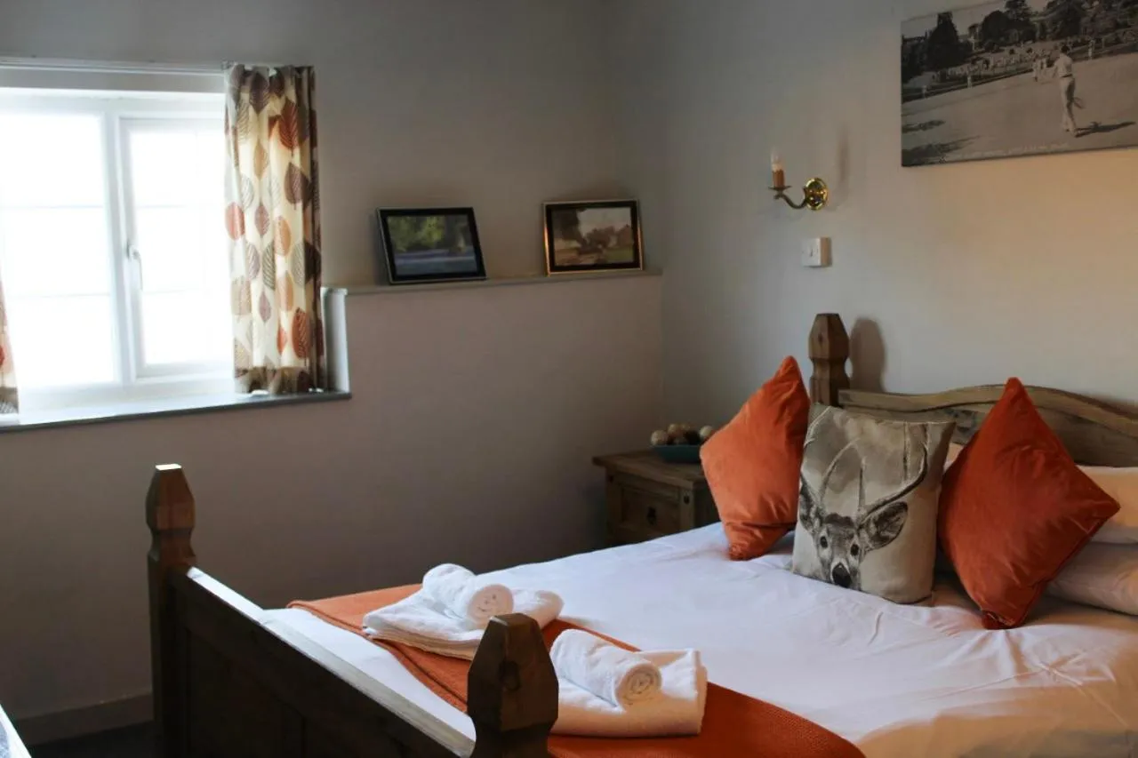 Bed in Littledean House Hotel