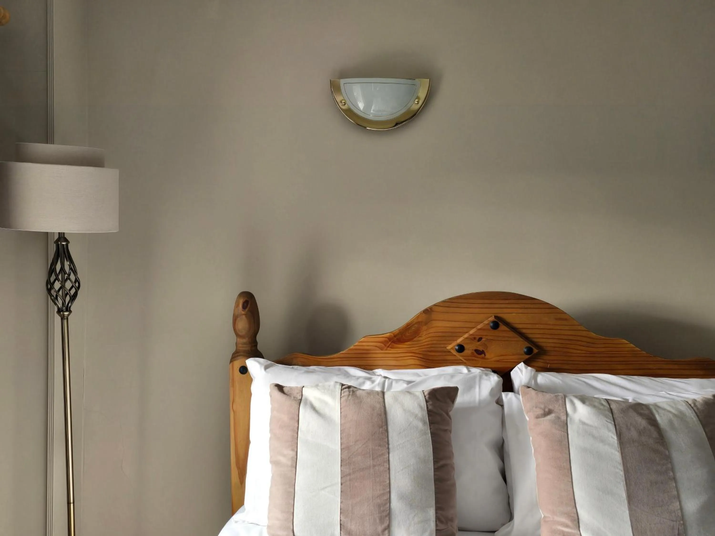 Bed in Littledean House Hotel