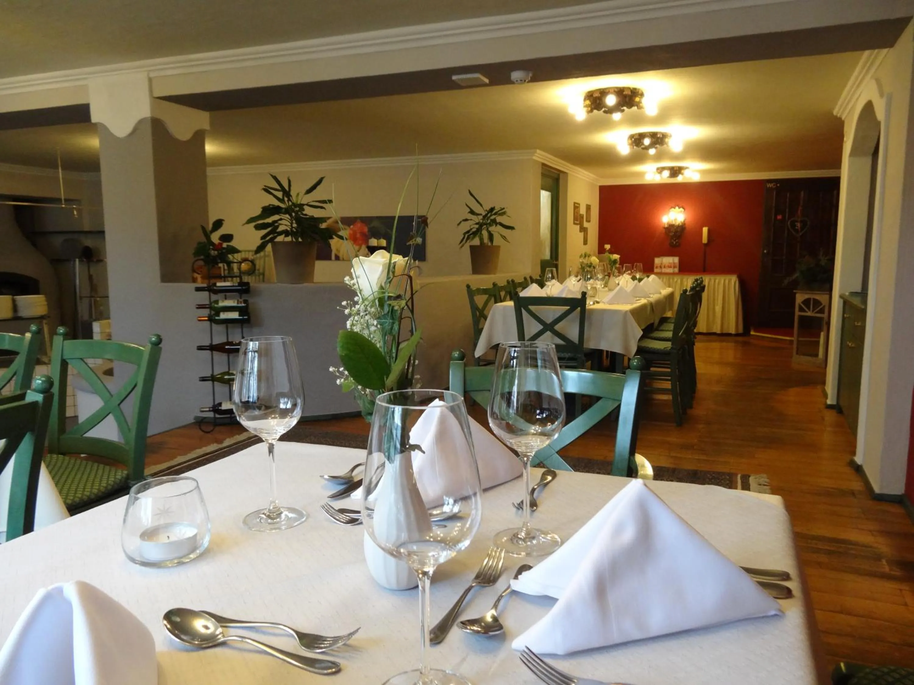 Restaurant/places to eat in Hotel Unterbrunn Apartments & Gästehaus