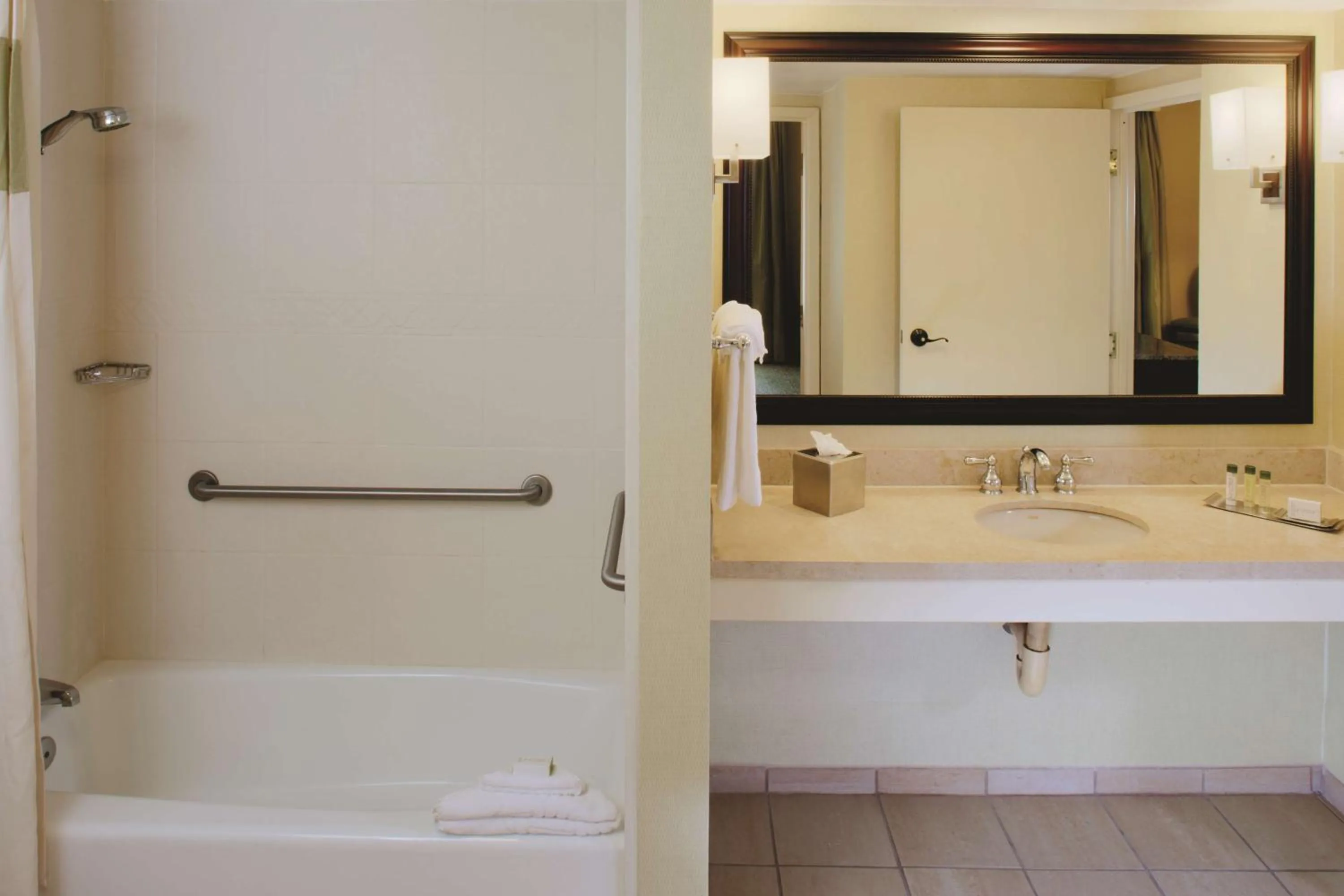 Bathroom in Doubletree Suites by Hilton at The Battery Atlanta