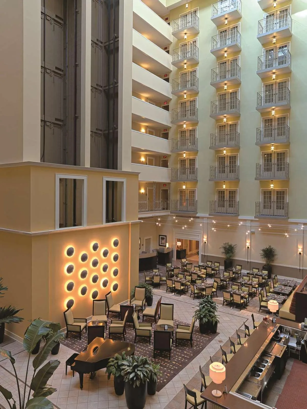 Lobby or reception in Doubletree Suites by Hilton at The Battery Atlanta