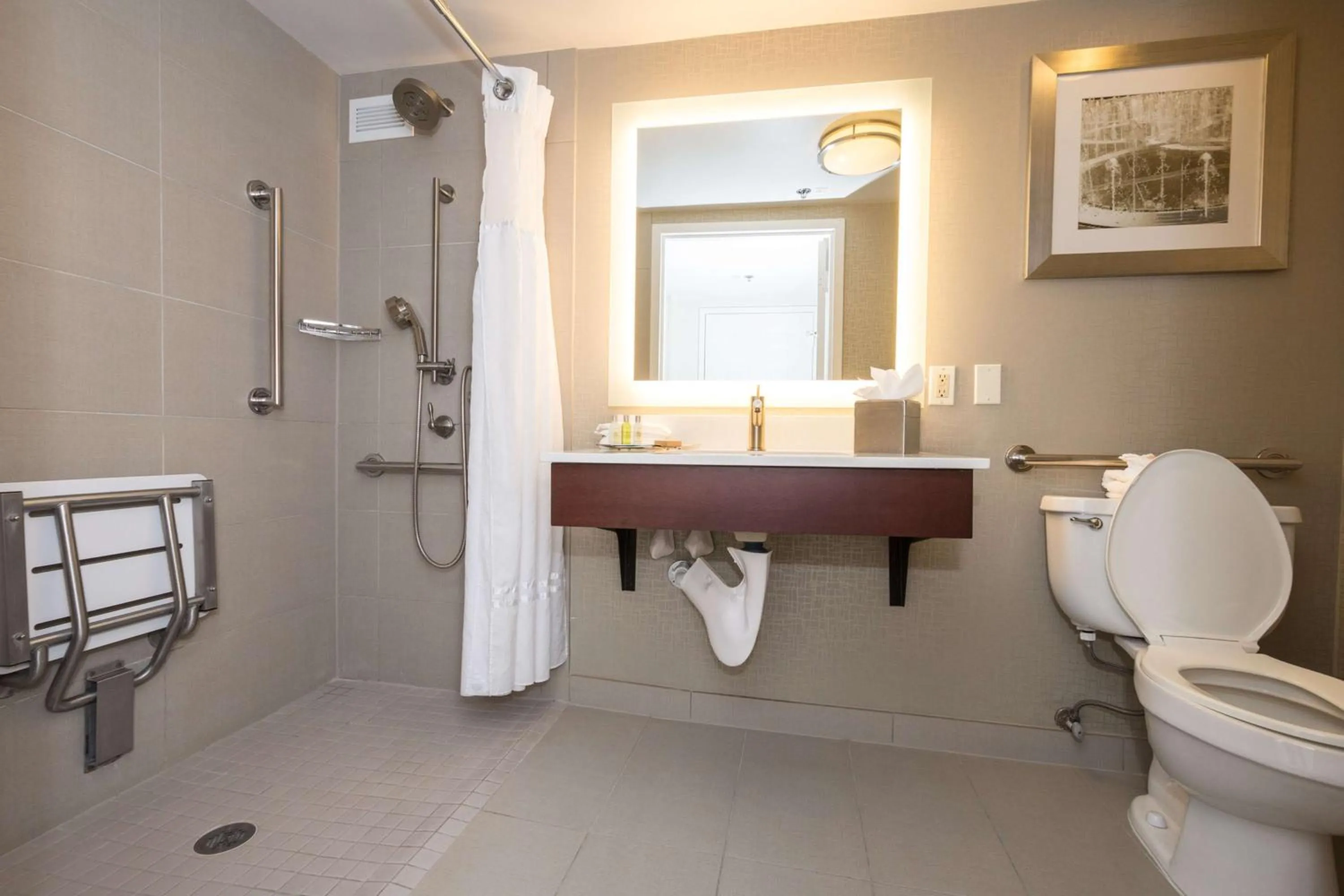 Bathroom in Doubletree Suites by Hilton at The Battery Atlanta