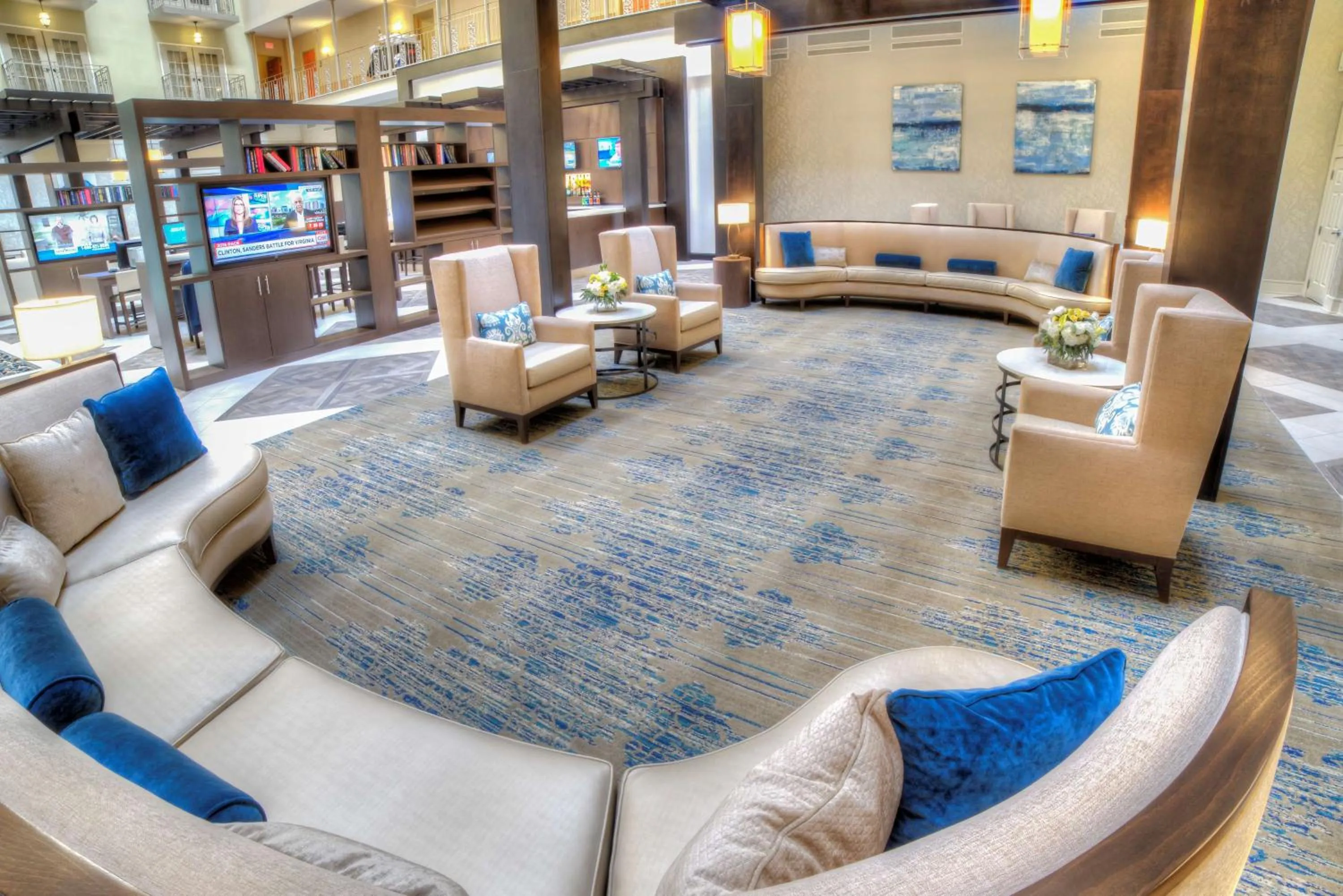 Lobby or reception in Doubletree Suites by Hilton at The Battery Atlanta