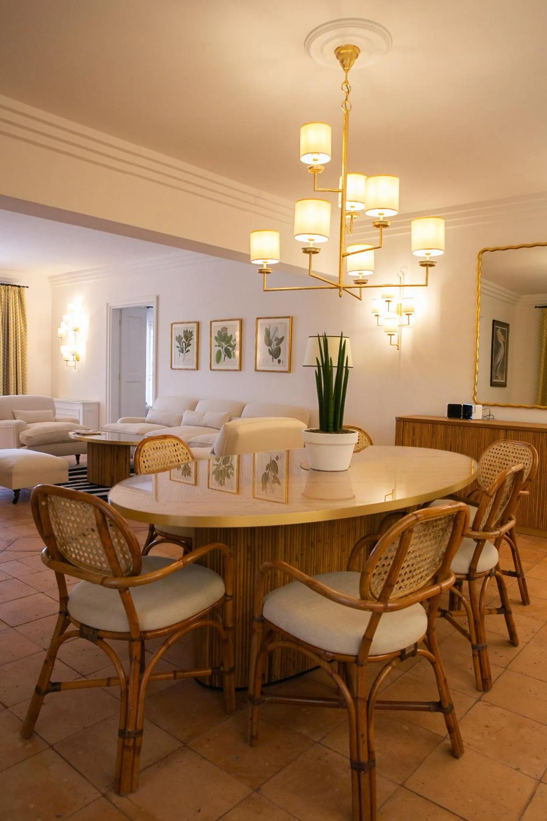 Living room in Il Pellicano