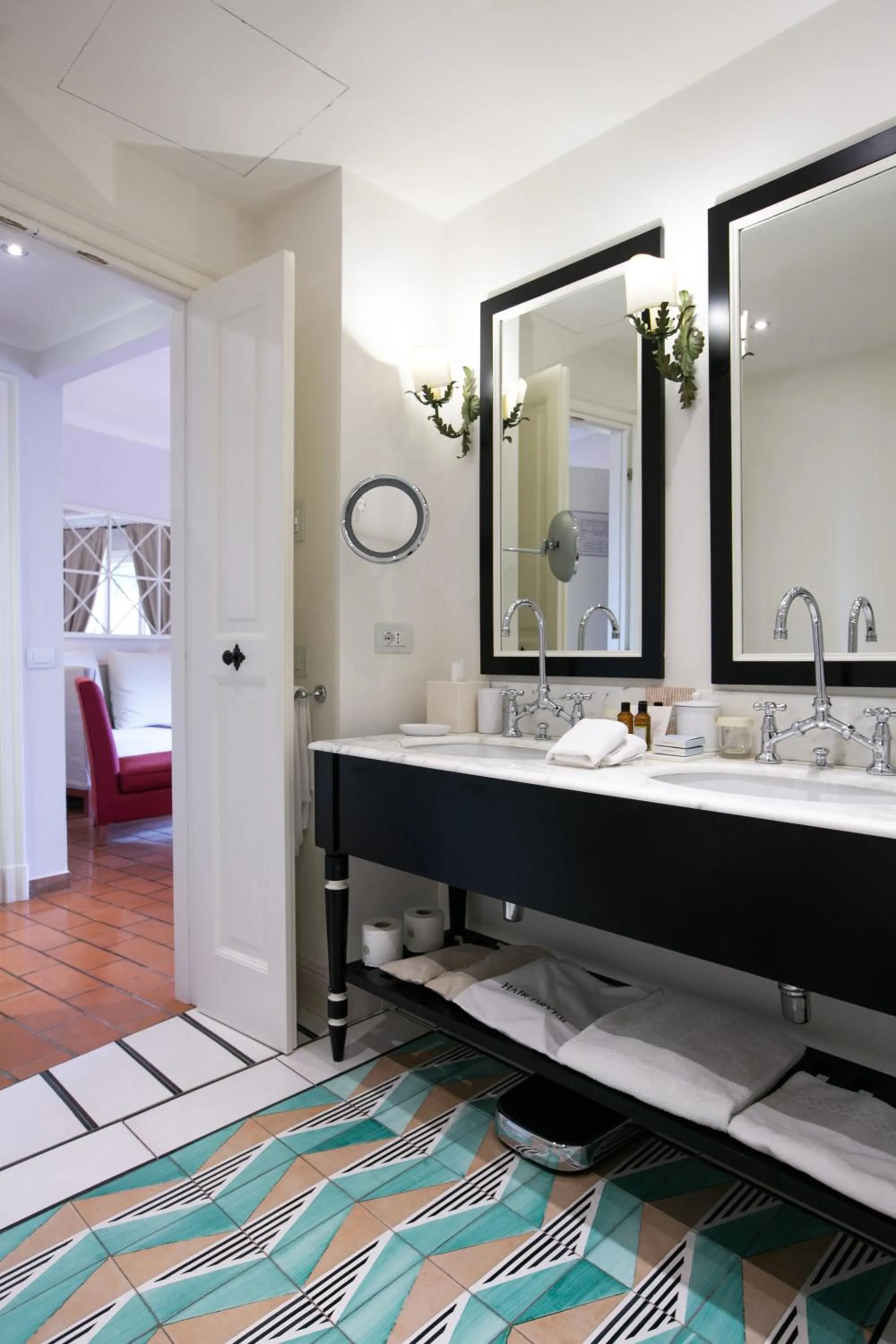 Bathroom, Bed in Il Pellicano