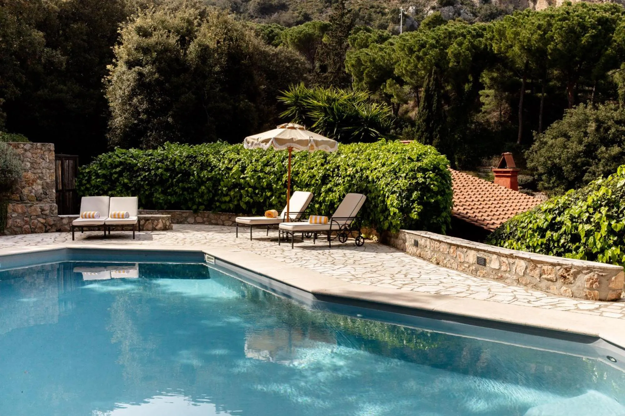 Garden in Il Pellicano