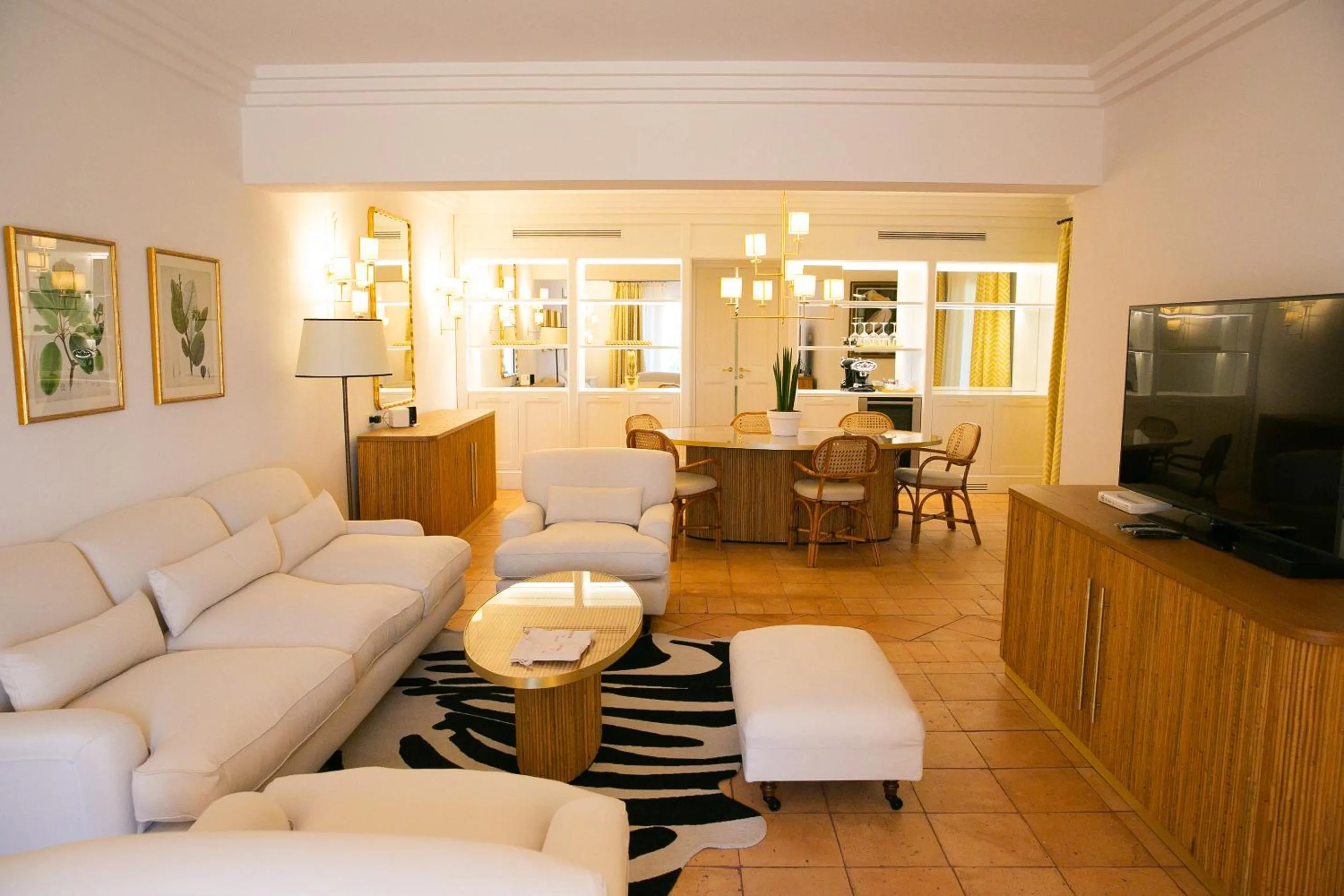 Living room in Il Pellicano
