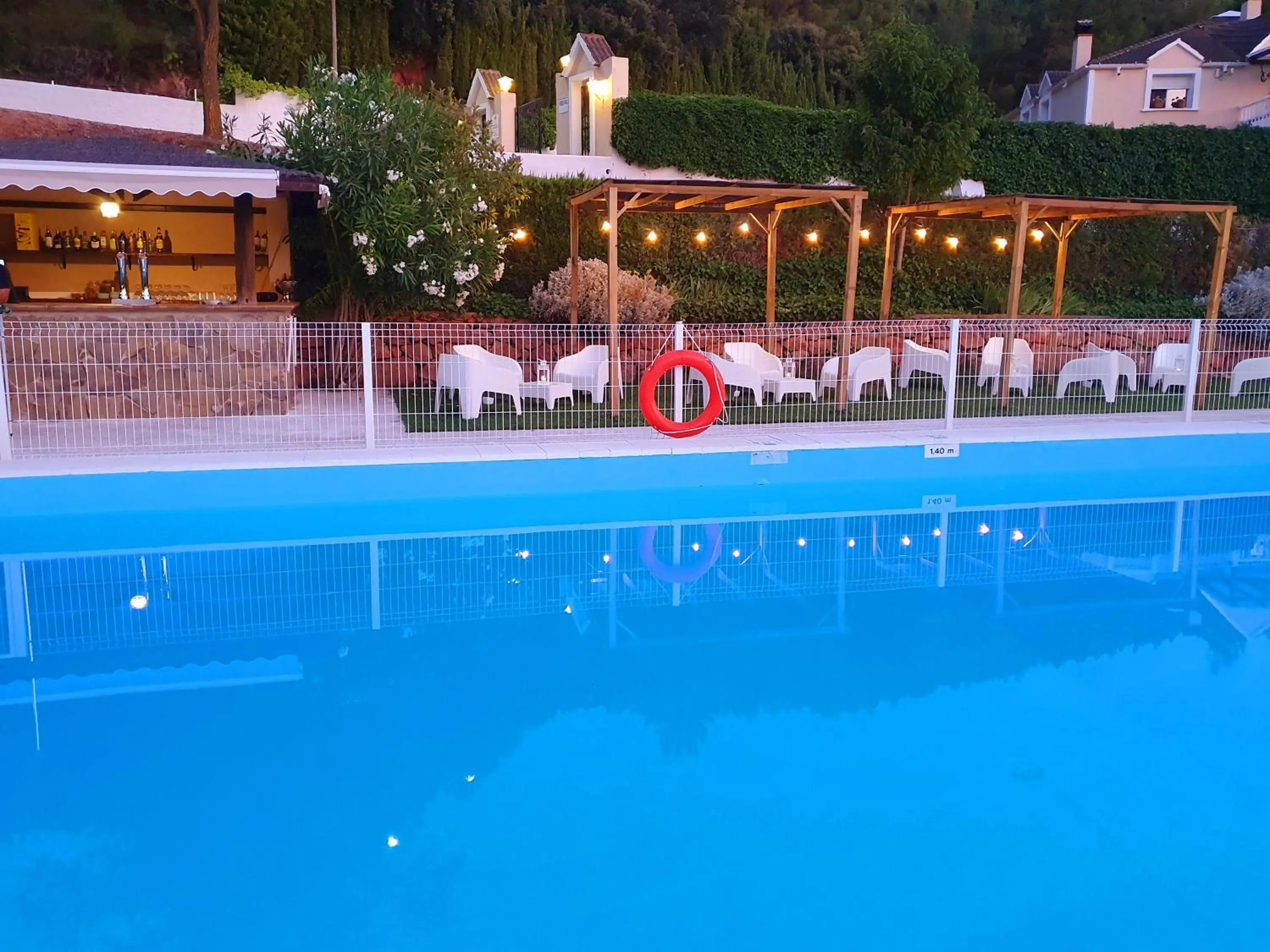 Swimming pool in Hospedium Hotel Val de Pinares