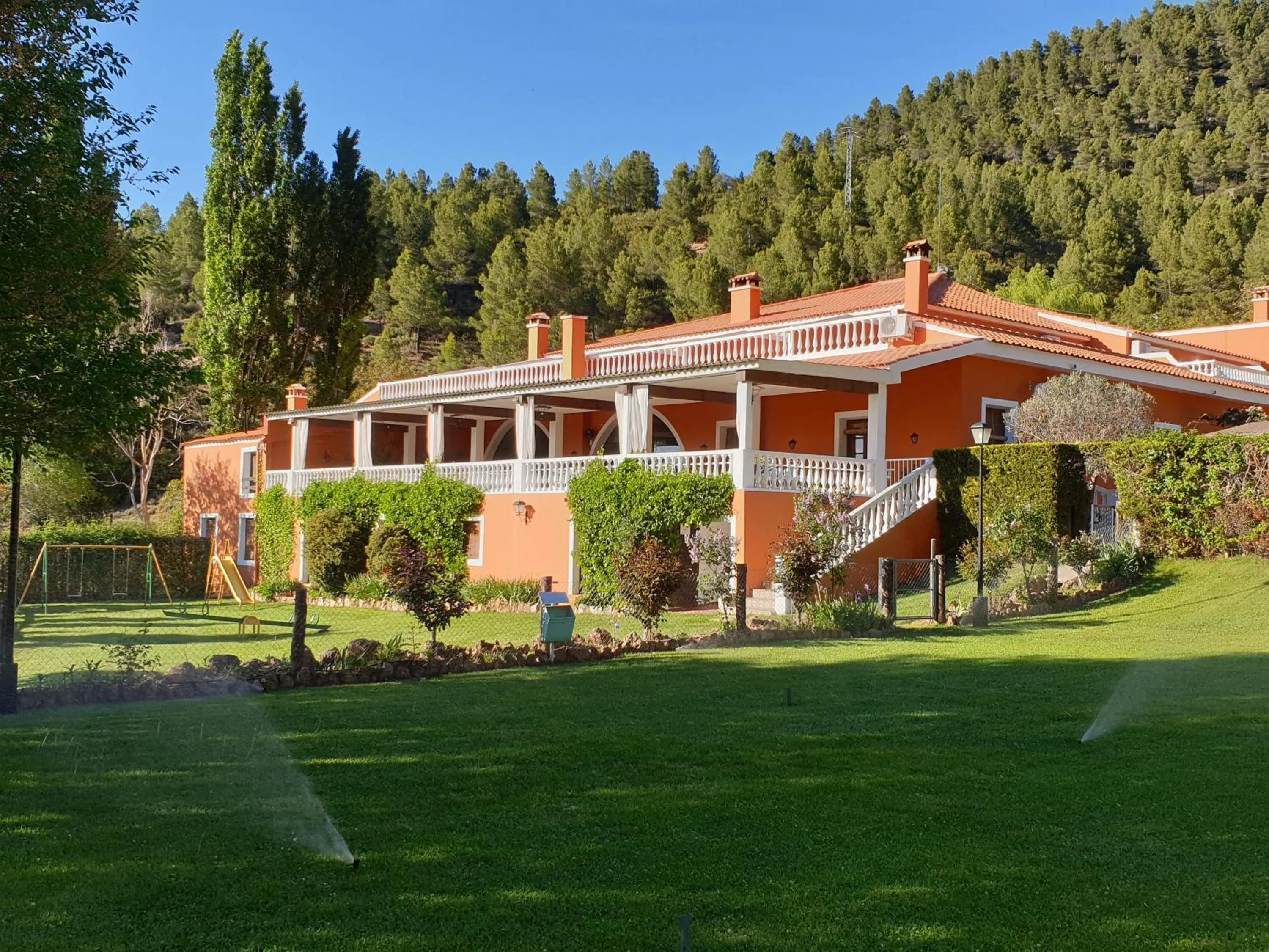 Property building in Hospedium Hotel Val de Pinares