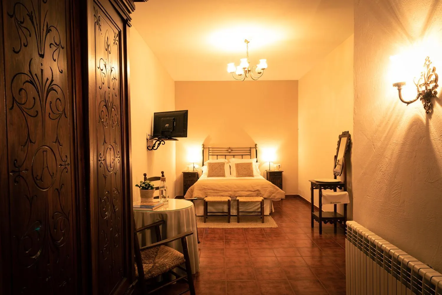 Photo of the whole room, Bed in Hospedium Hotel Val de Pinares