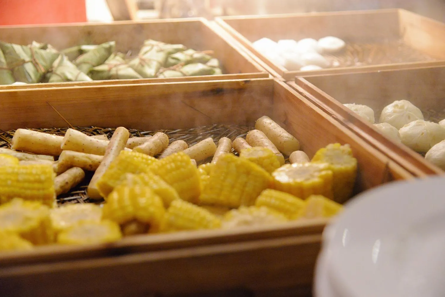 Buffet breakfast in Crowne Plaza Yichang by IHG