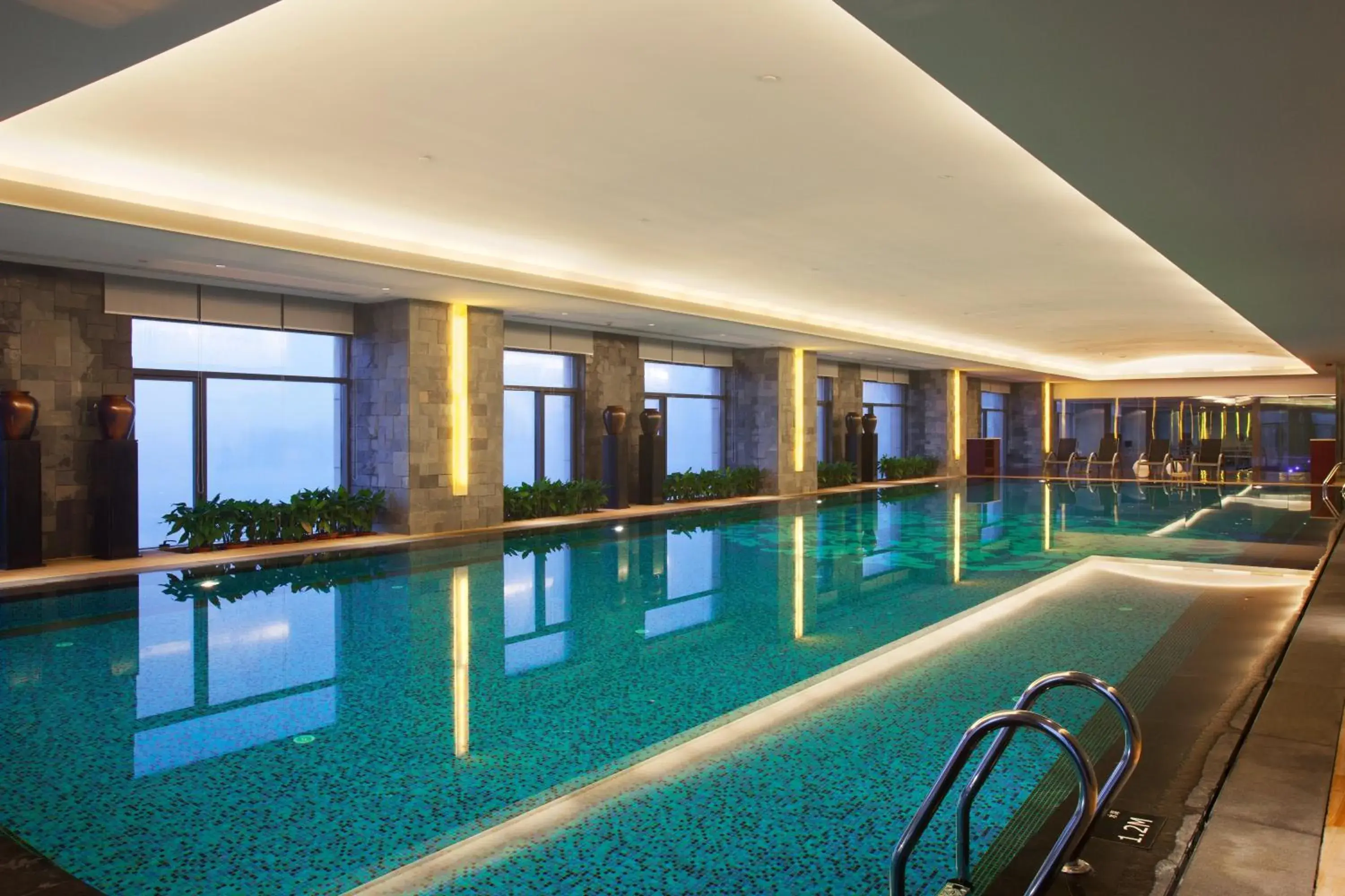 Swimming pool in Crowne Plaza Yichang by IHG Swimming pool in Crowne Plaza Yichang by IHG