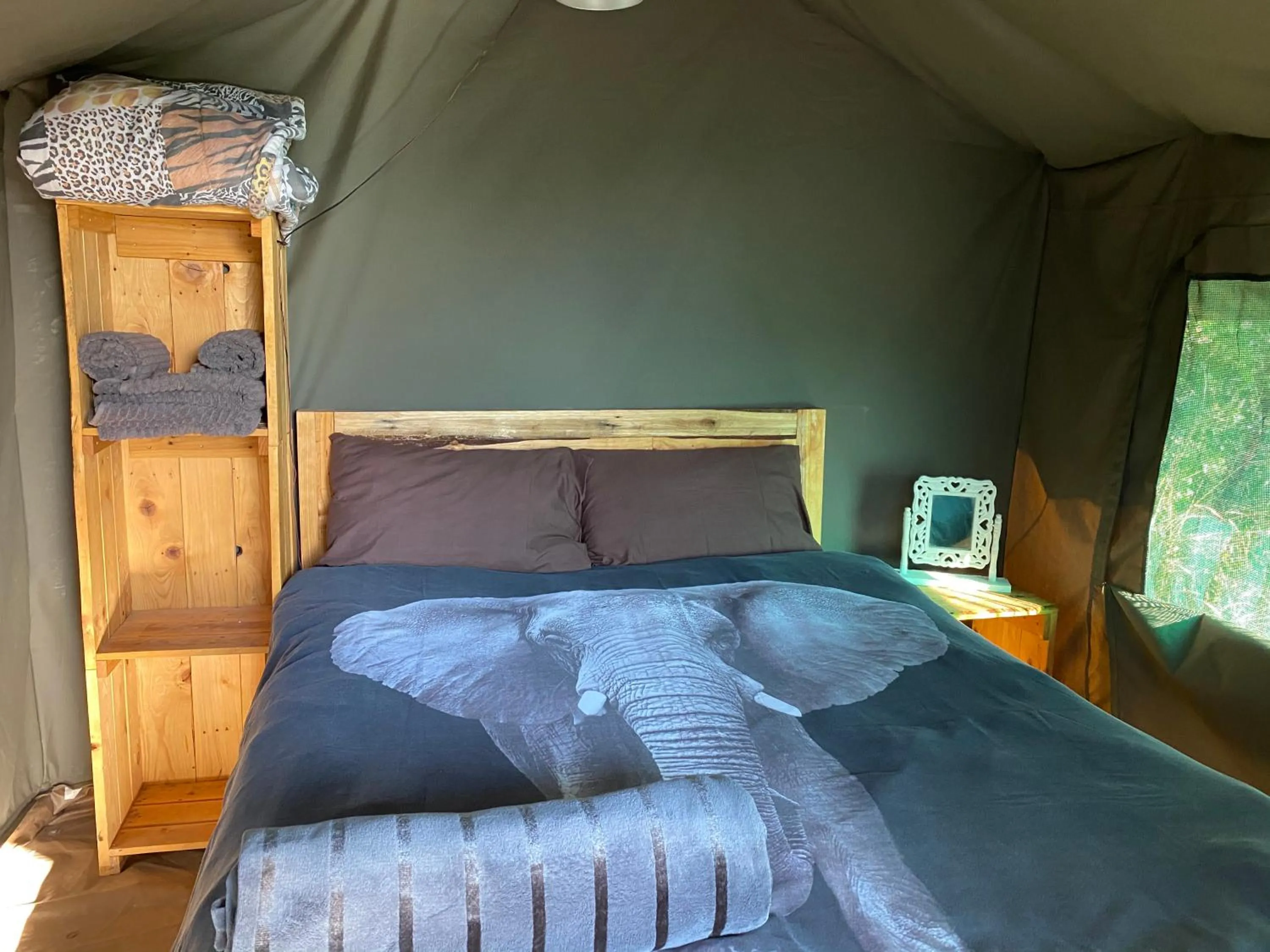 Photo of the whole room, Bed in Horseshoe Game Reserve
