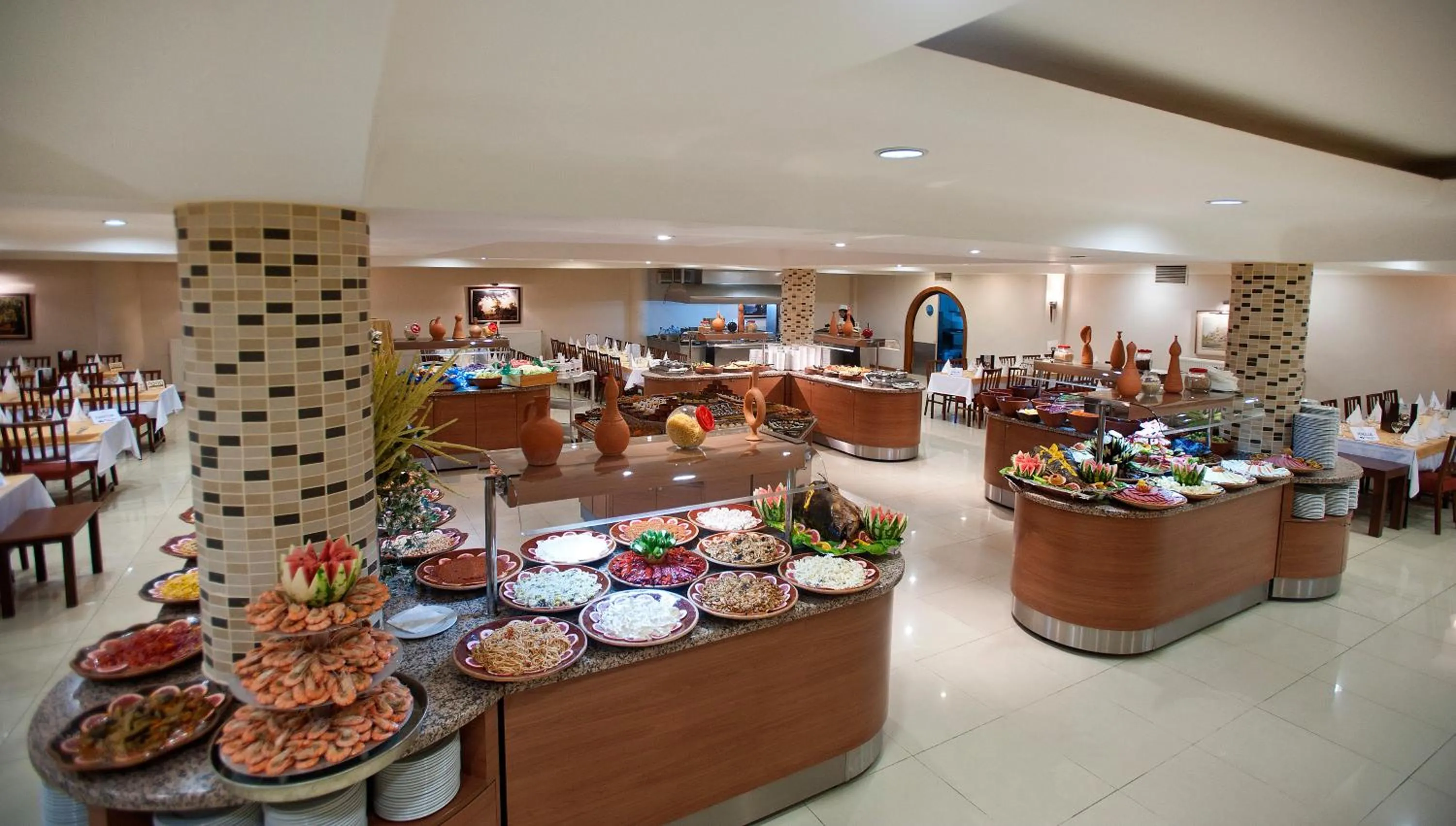 Buffet breakfast in Crystal Kaymakli Hotel & Spa