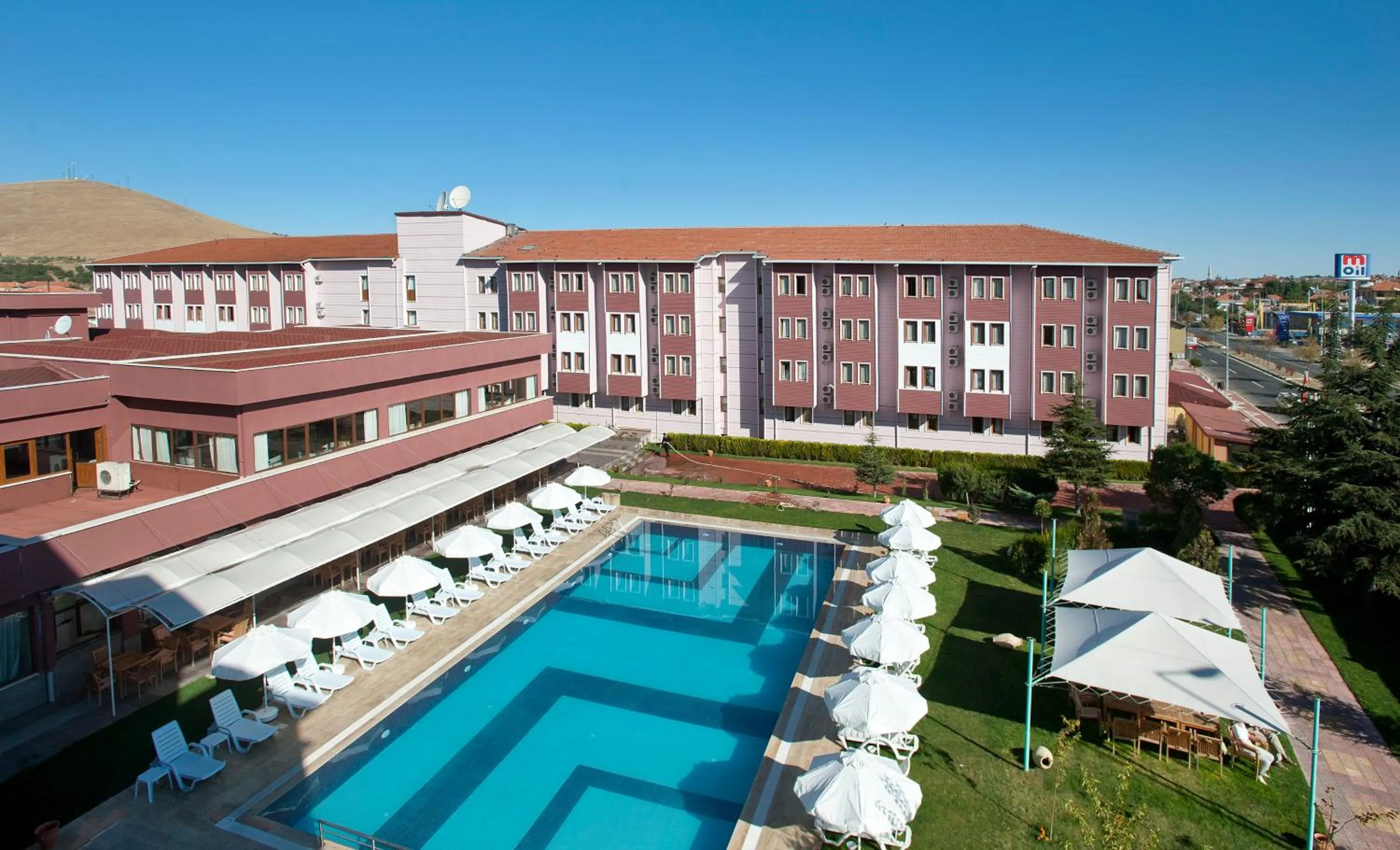 Pool view in Crystal Kaymakli Hotel & Spa