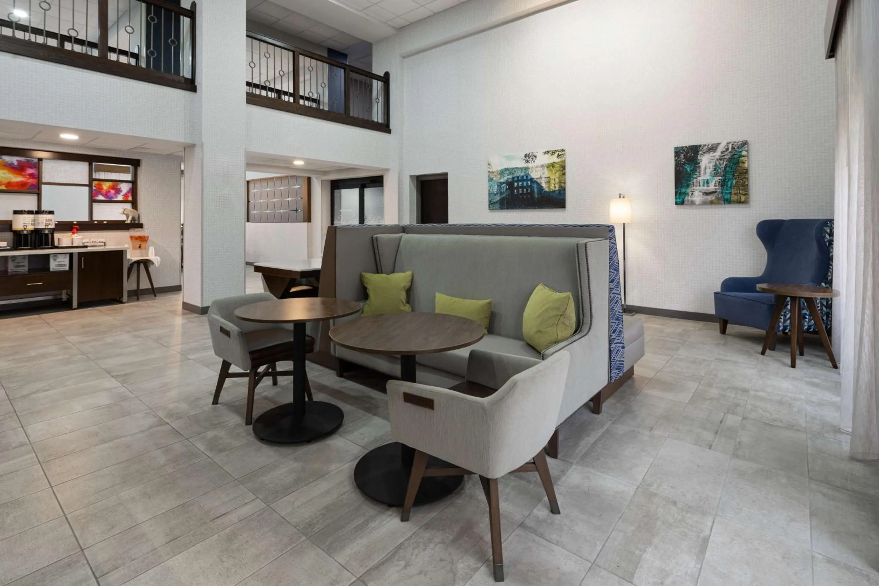 Lobby or reception in Hampton Inn Atlanta/Douglasville