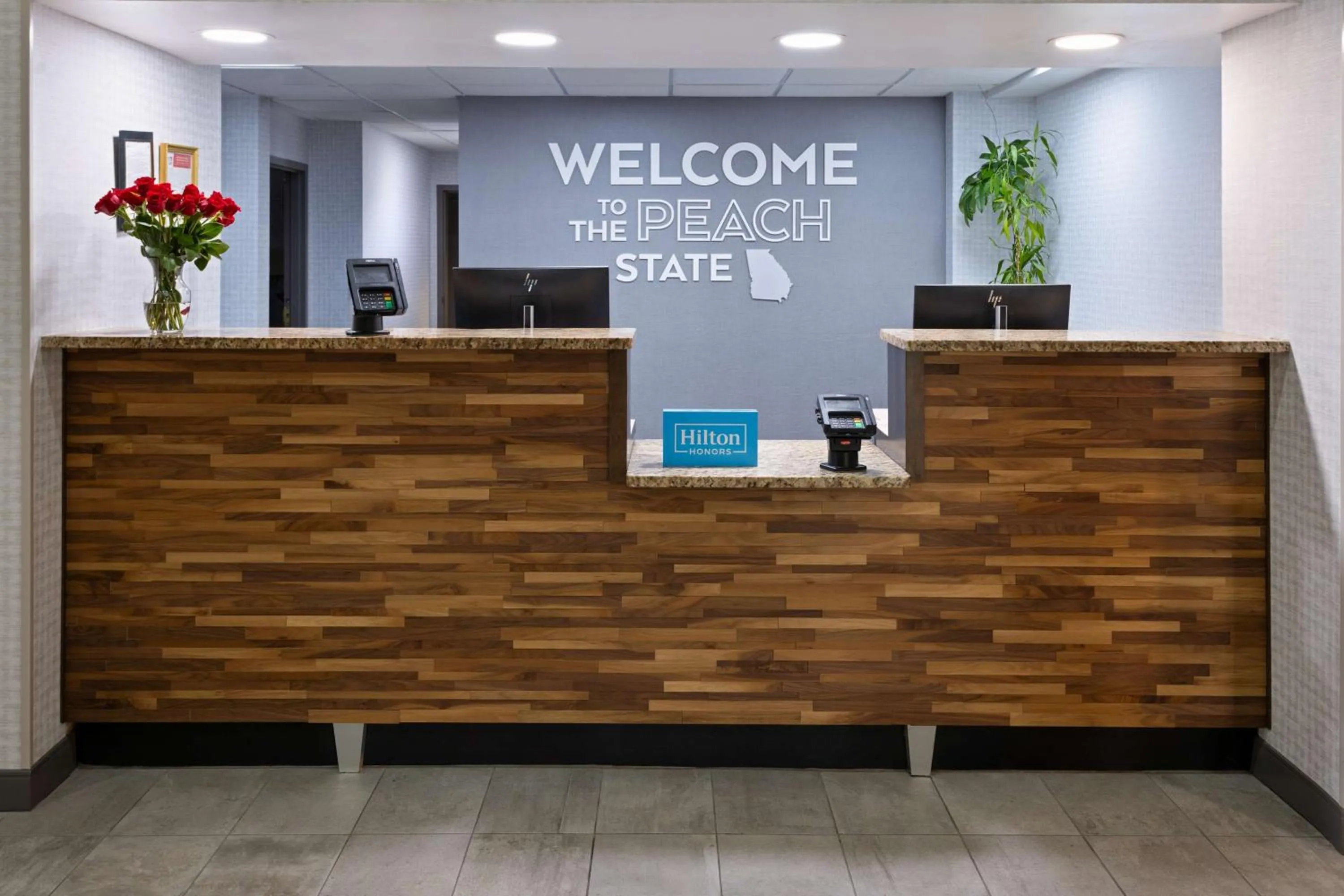 Lobby or reception in Hampton Inn Atlanta/Douglasville