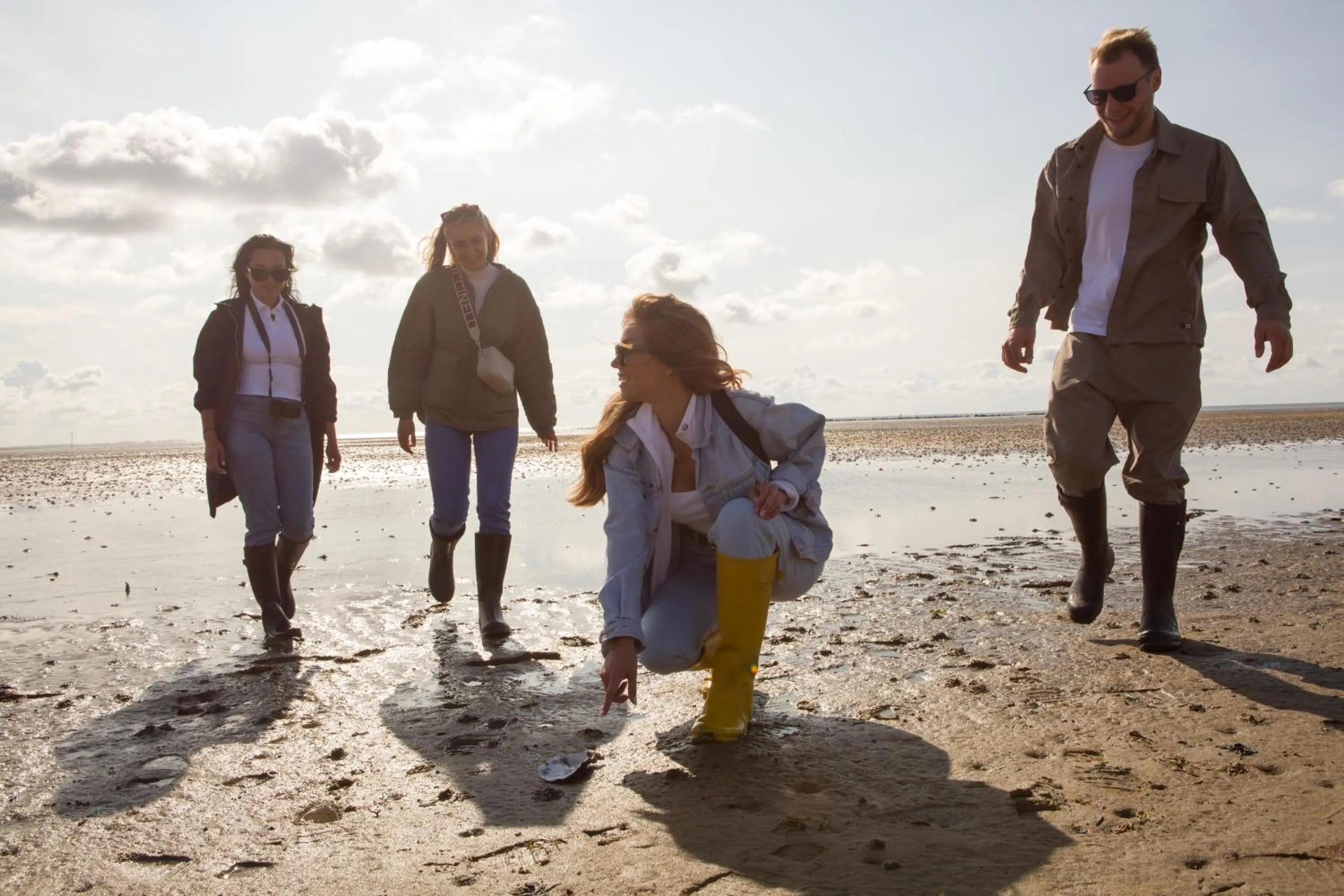 Natural landscape in Wyn. Strandhotel Sylt