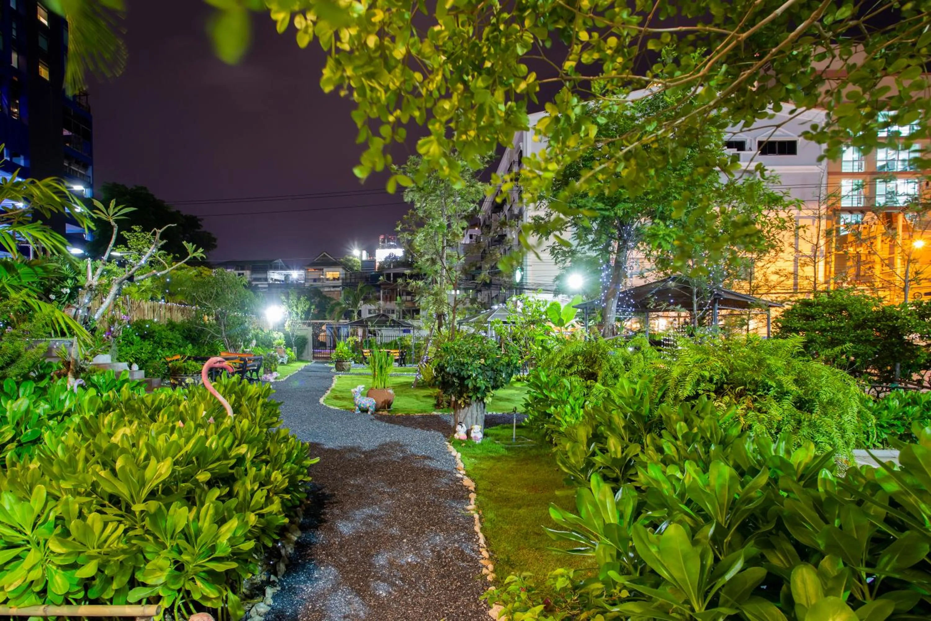 Natural landscape in Sabai Inn