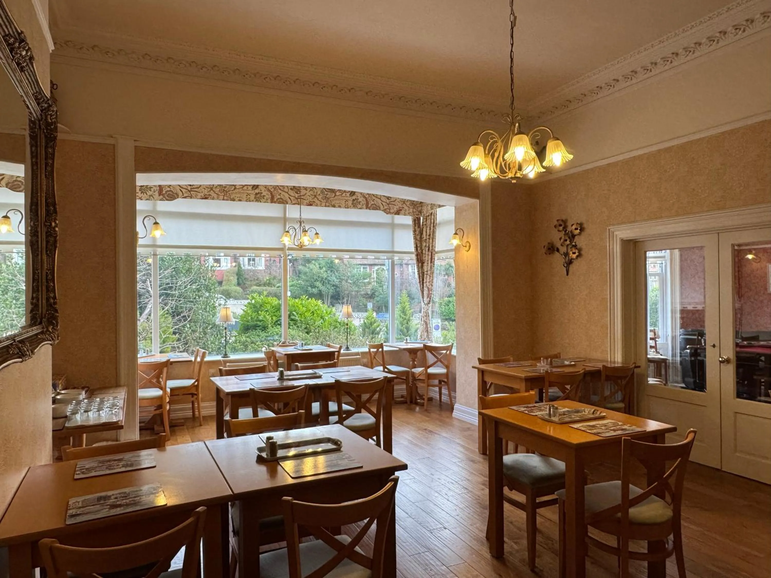 Dining area in The Raincliffe Hotel